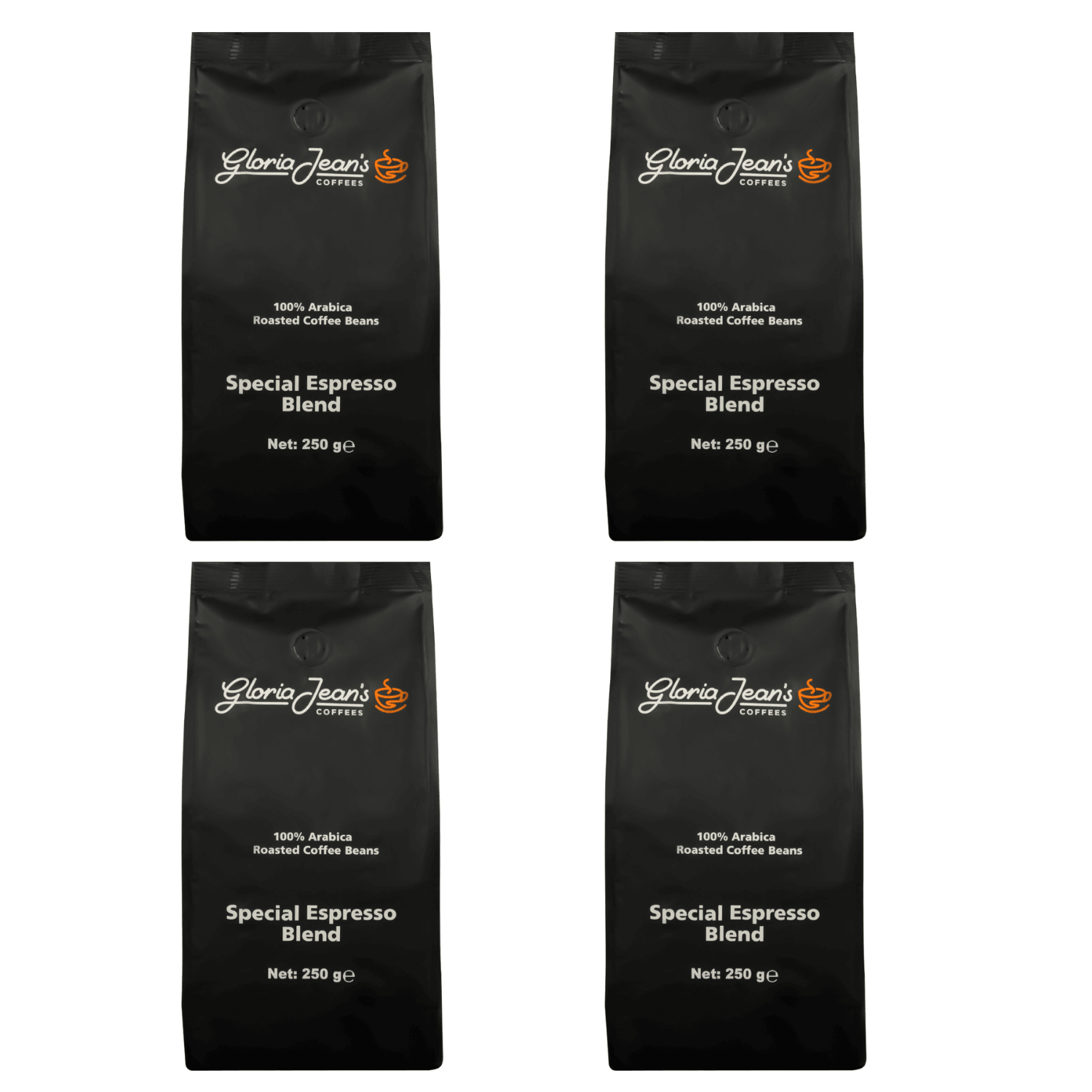 Gloria Jean's Special Espresso Blend 250 Gr 4'lü Paket