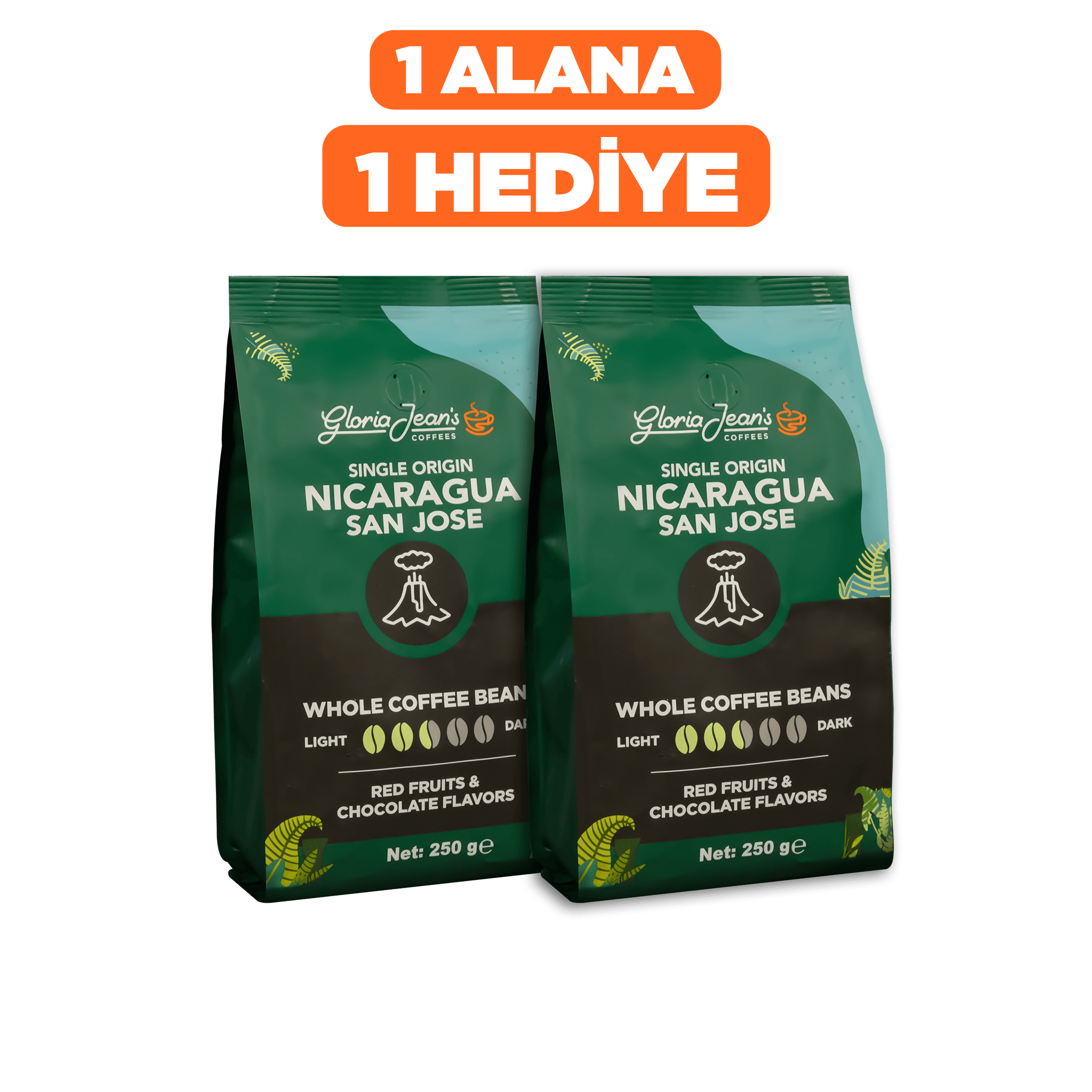 Gloria Jean's Nikaragua 250 Gr