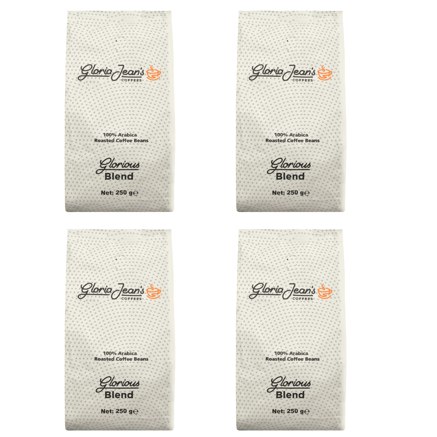 Gloria Jean's Glorious Blend 250 Gr 4'lü Paket