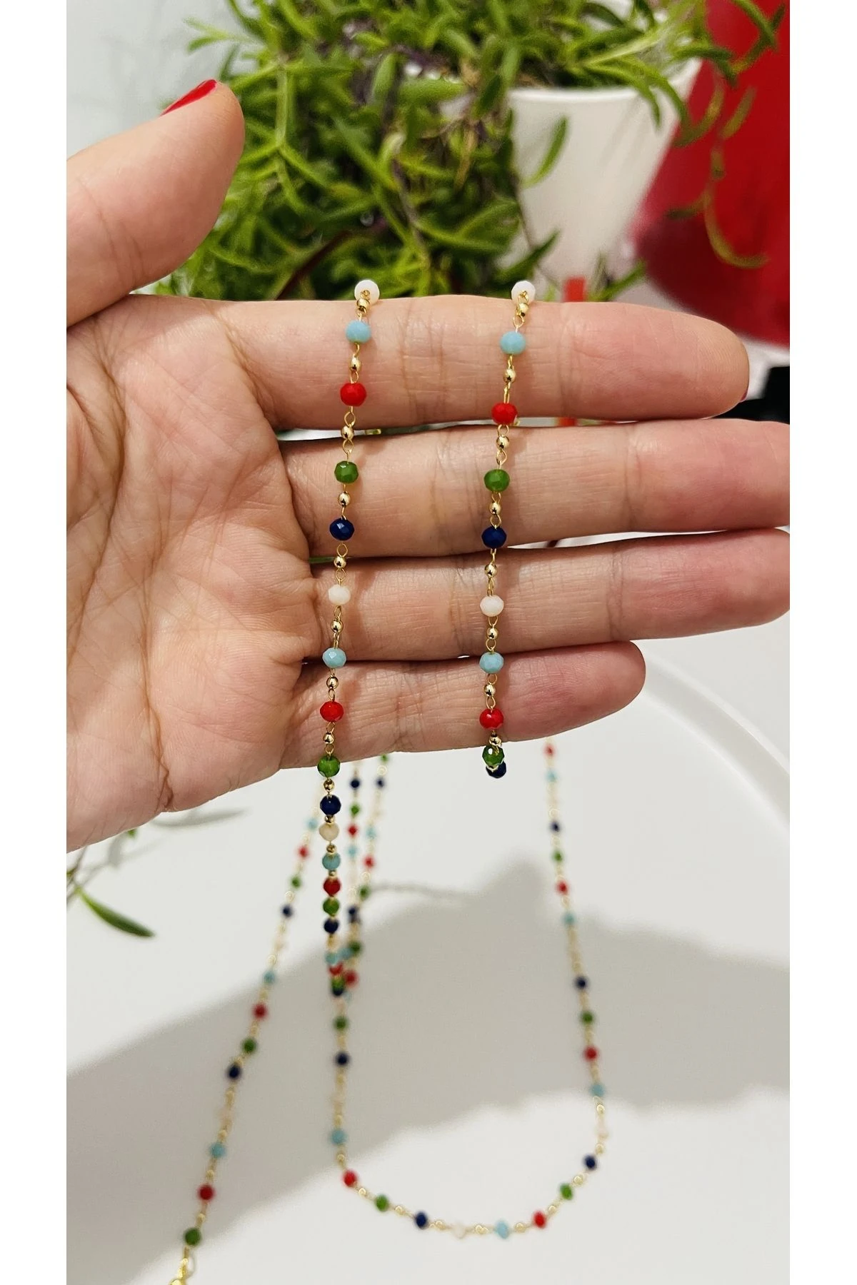 Yılbaşı Konsept Kolye Bileklik Hediye Seti - Yılbaşı Hediye Kutusu