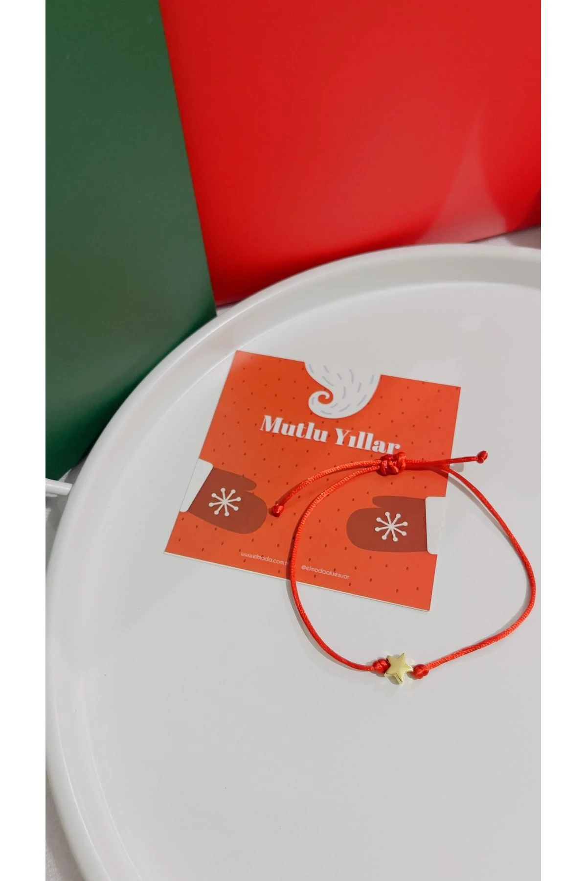 Yeni Yıl Şans Bilekliği Hediye- Yeni Yılda Şans Dileyin - Yılbaşı Hediyesi