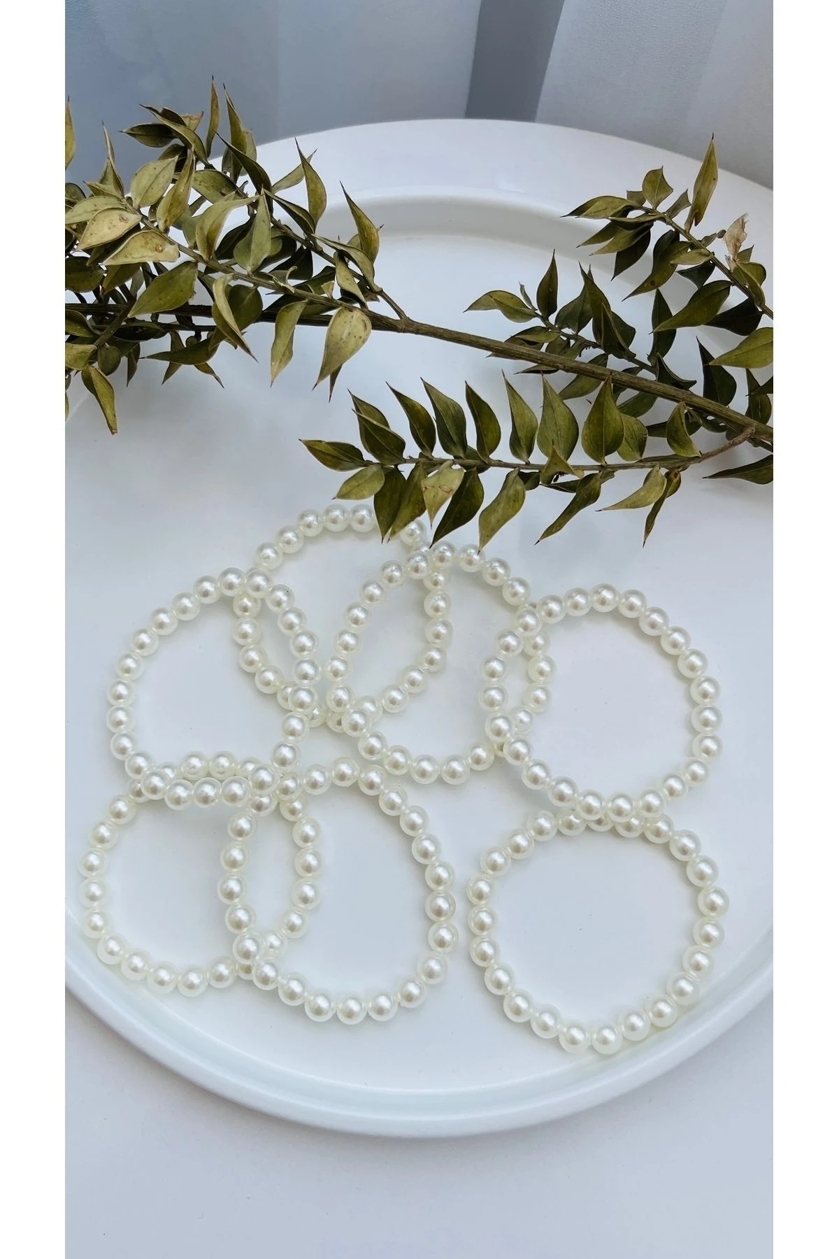 İnci Bileklik 2’li - Şık İnci Bileklik - Hediyelik Bileklik