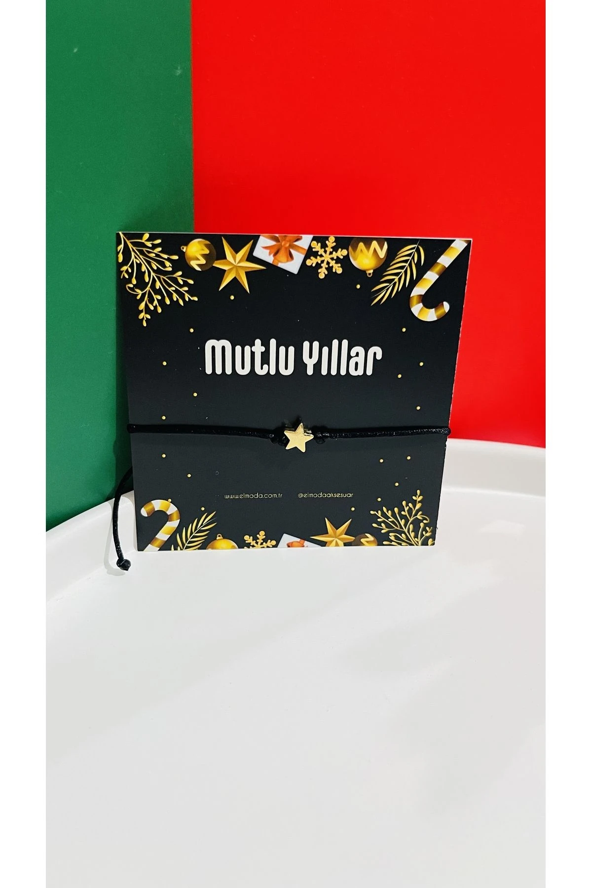 Yeni Yıl Şans Bilekliği Hediye- Yeni Yılda Şans Dileyin - Yılbaşı Hediyesi