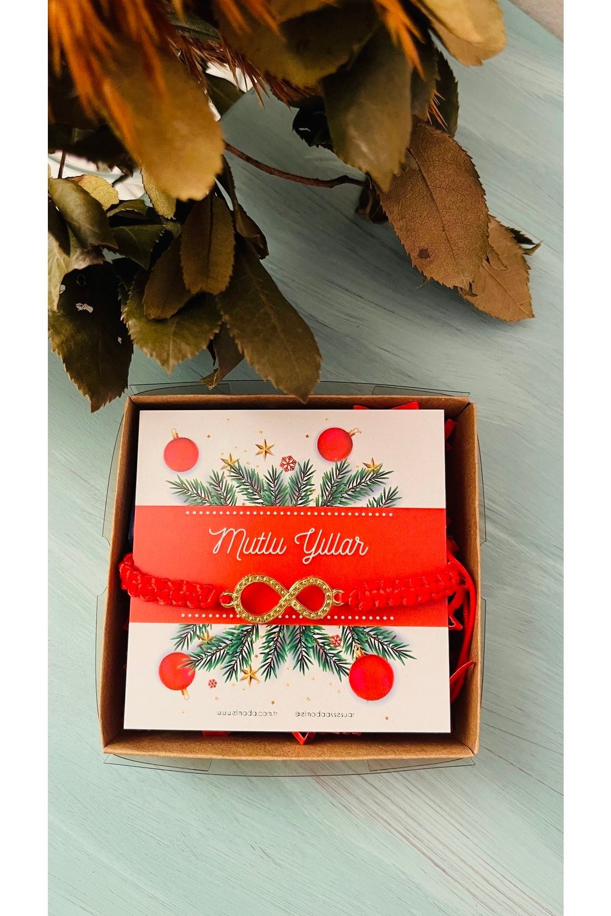 Yılbaşı Hediyesi  Altın Kaplama Sonsuzluk Bilekliği