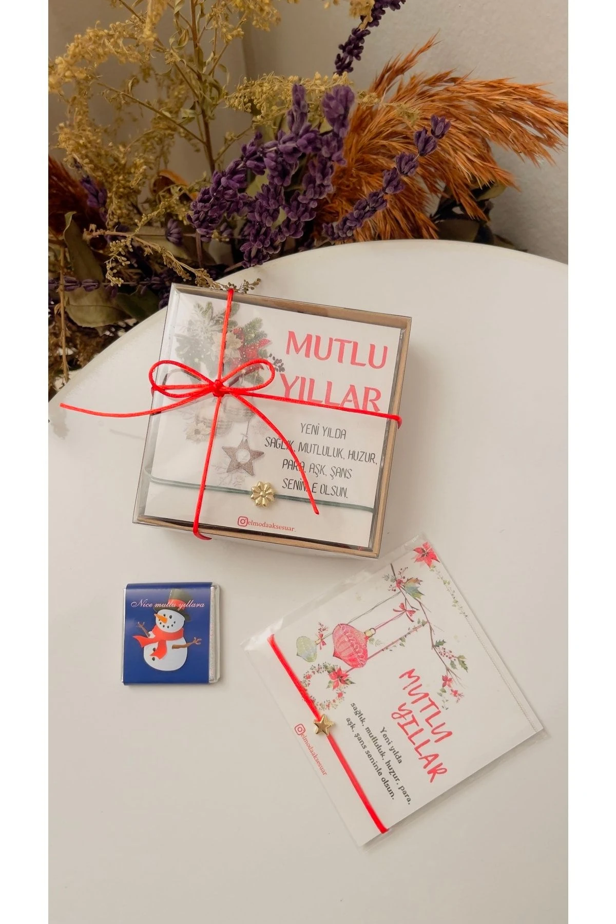 Yılbaşı Hediyesi - Şans Bilekliği Hediye Kutusu