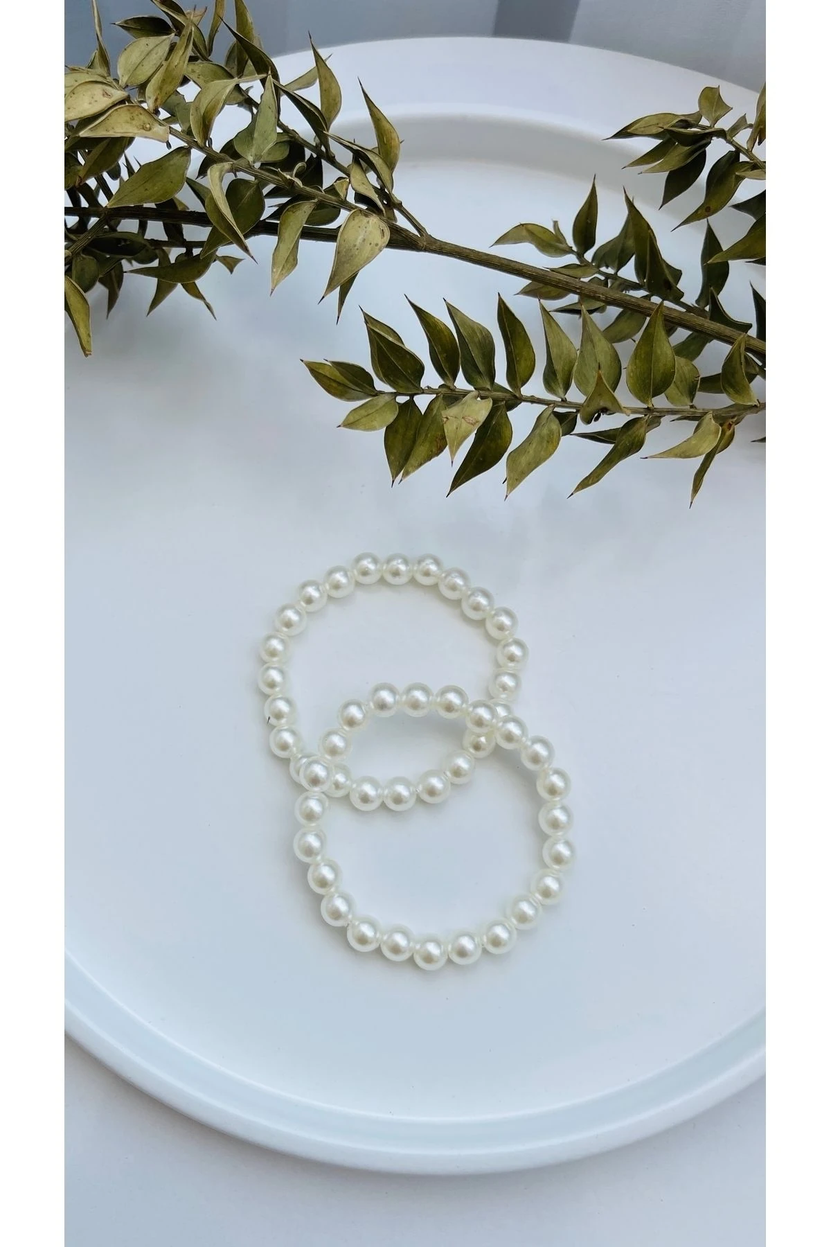 İnci Bileklik 2’li - Şık İnci Bileklik - Hediyelik Bileklik