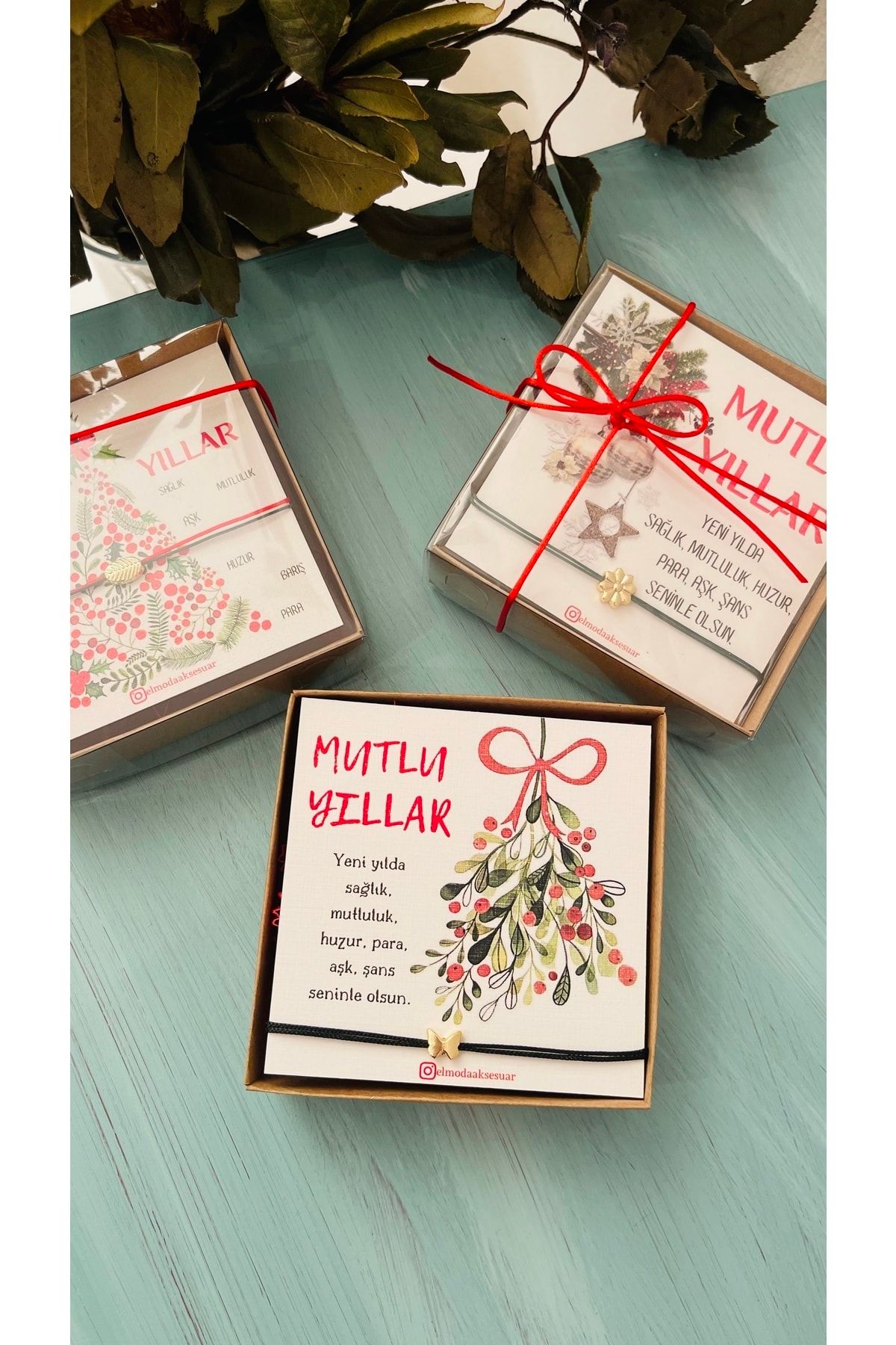 Yılbaşı Hediyesi - Şans Bilekliği Hediye Kutusu
