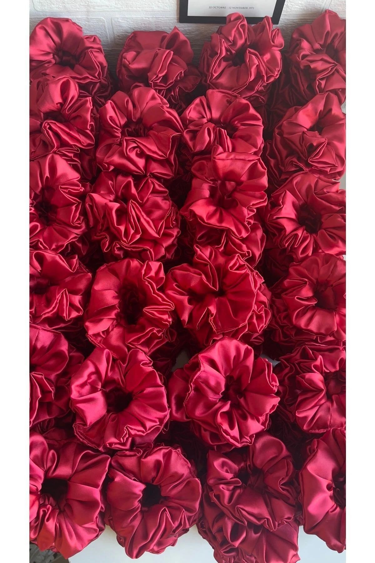 10’lu Kına Gecesi Hediye Kırmızı Saten Toka Nedime Tokası