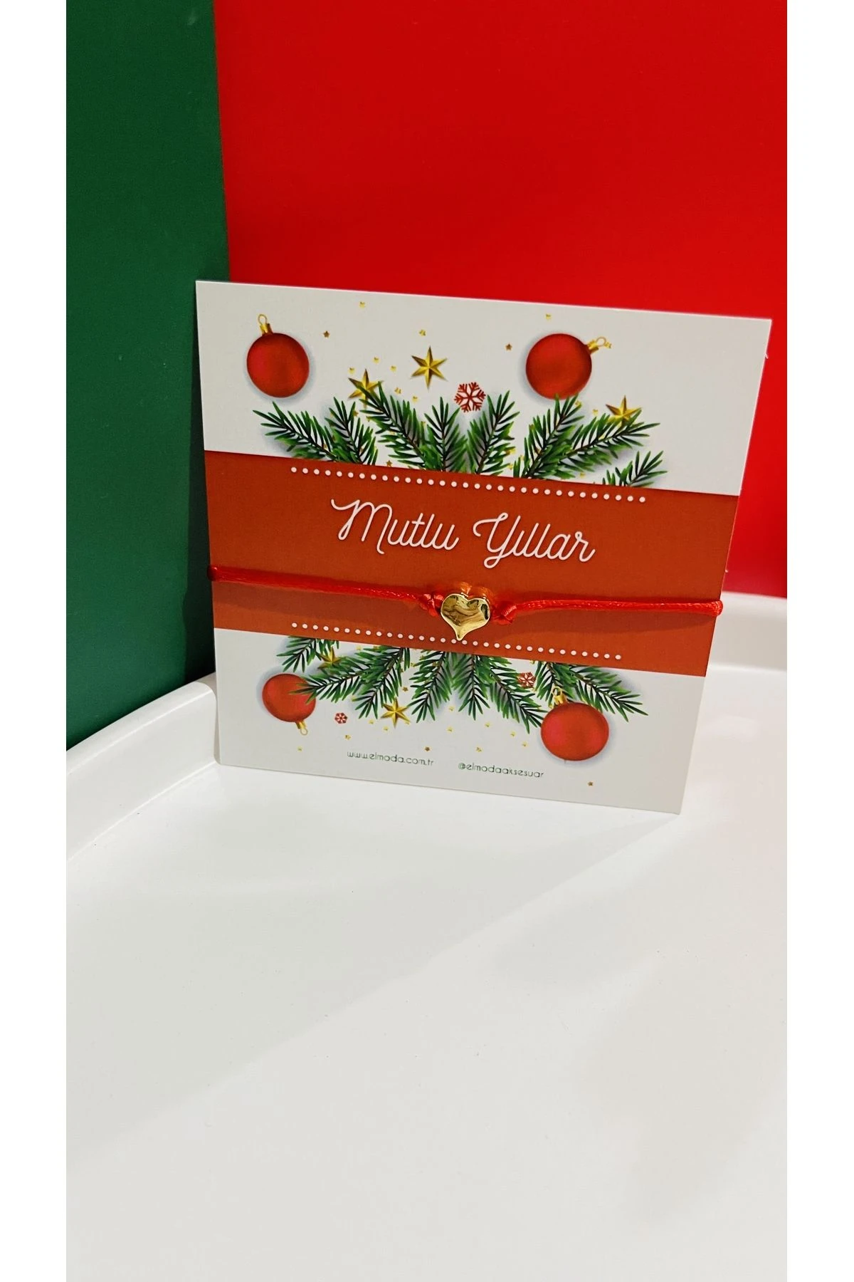 Yeni Yıl Şans Bilekliği Hediye- Yeni Yılda Şans Dileyin - Yılbaşı Hediyesi