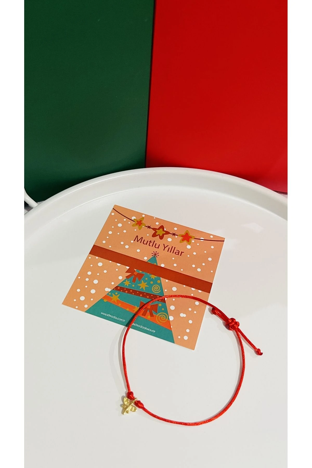 Yeni Yıl Şans Bilekliği Hediye- Yeni Yılda Şans Dileyin - Yılbaşı Hediyesi