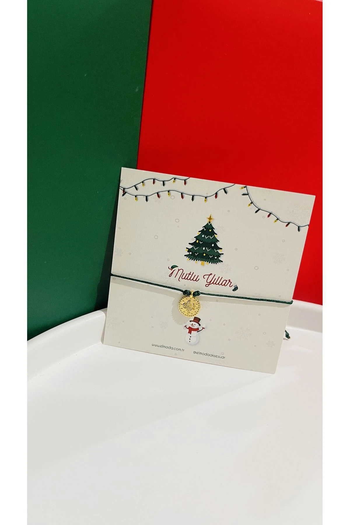 Yeni Yıl Şans Bilekliği Hediye- Yeni Yılda Şans Dileyin - Yılbaşı Hediyesi