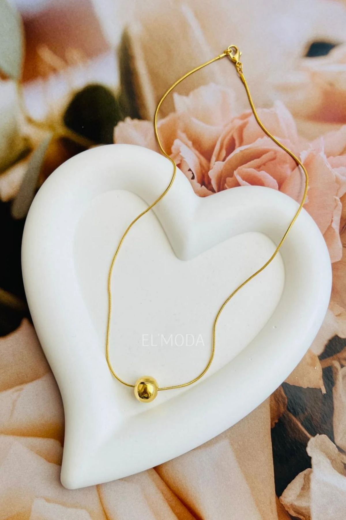 Kalp Dekoratif Takı Tabağı,Sunumluk, Mumluk, Takı Çekim Standı