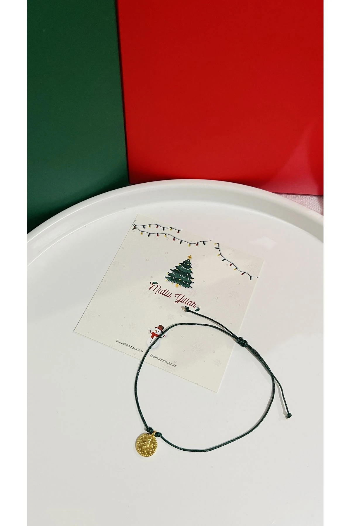 Yeni Yıl Şans Bilekliği Hediye- Yeni Yılda Şans Dileyin - Yılbaşı Hediyesi