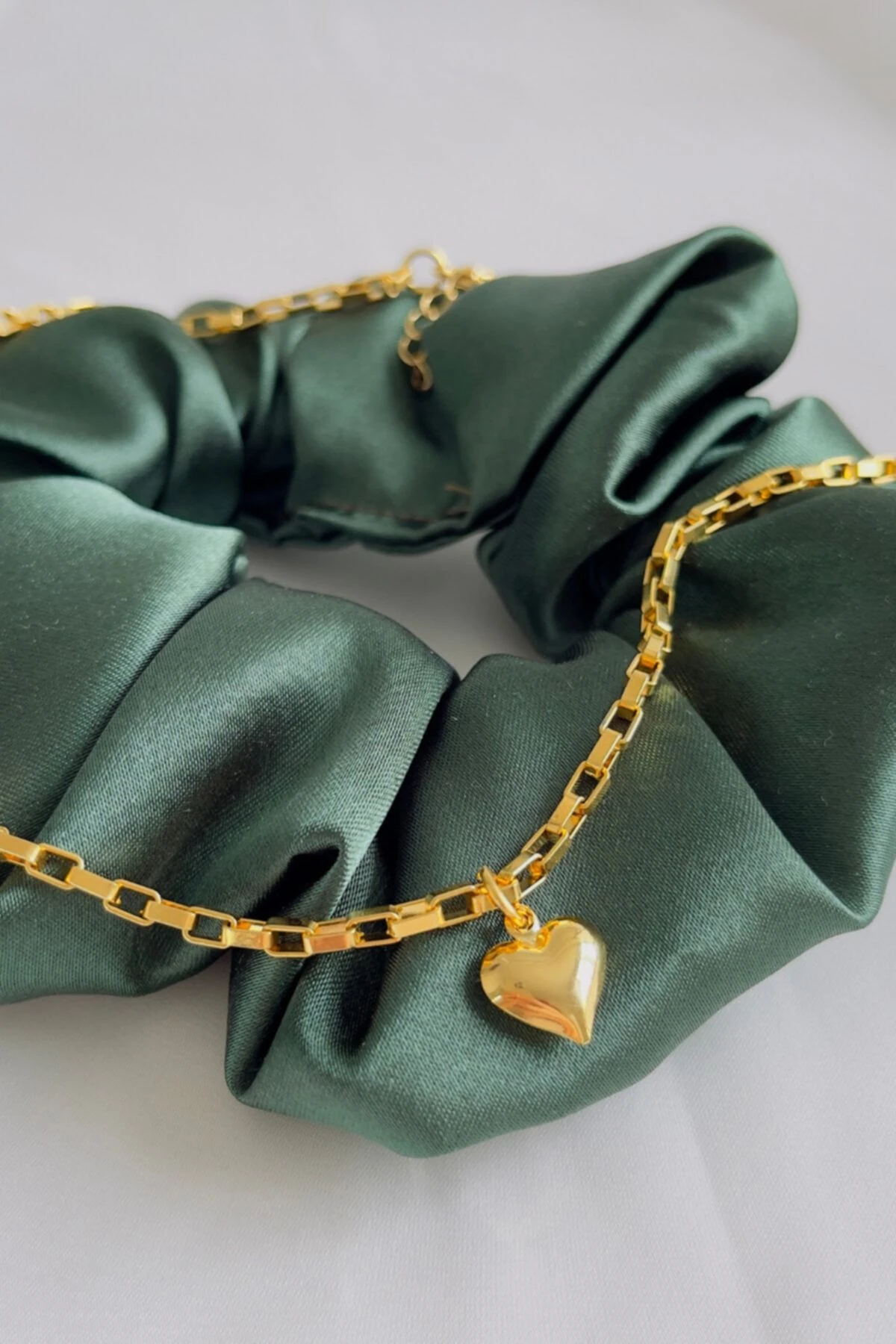 Altın Kaplama Kalpli Kolye