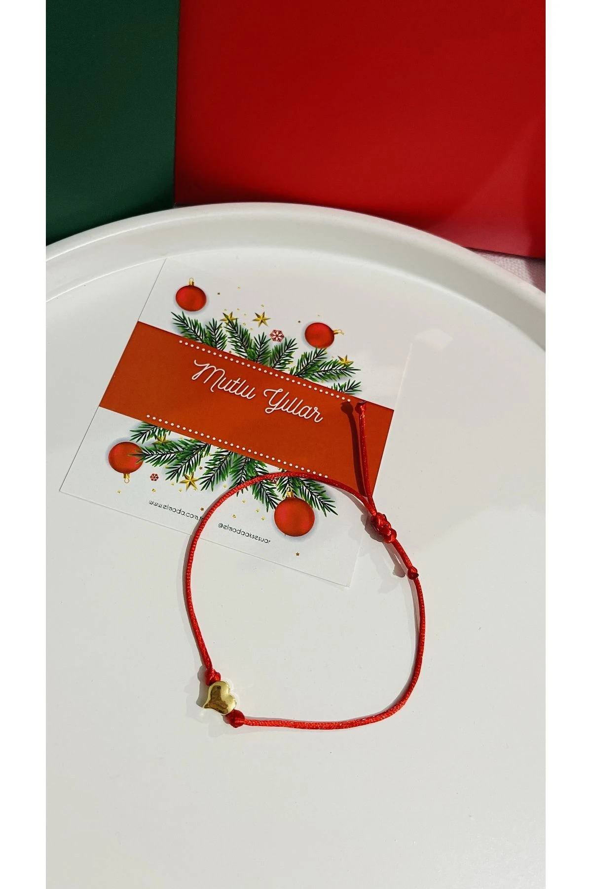 Yeni Yıl Şans Bilekliği Hediye- Yeni Yılda Şans Dileyin - Yılbaşı Hediyesi