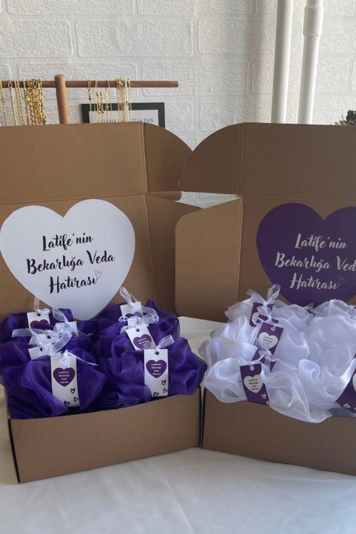 Xl Organze Lastikli Toka Bekarlığa Veda Kına Gecesi Düğün Nedime Hediyesi / 25'li