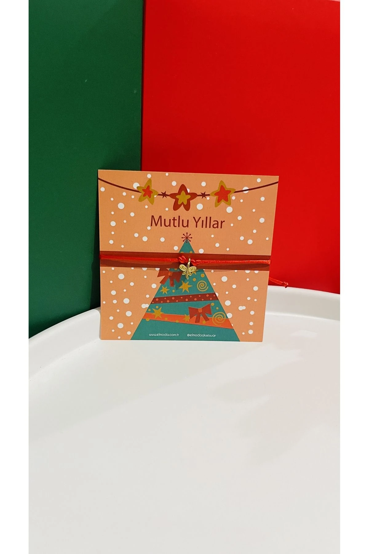 Yeni Yıl Şans Bilekliği Hediye- Yeni Yılda Şans Dileyin - Yılbaşı Hediyesi