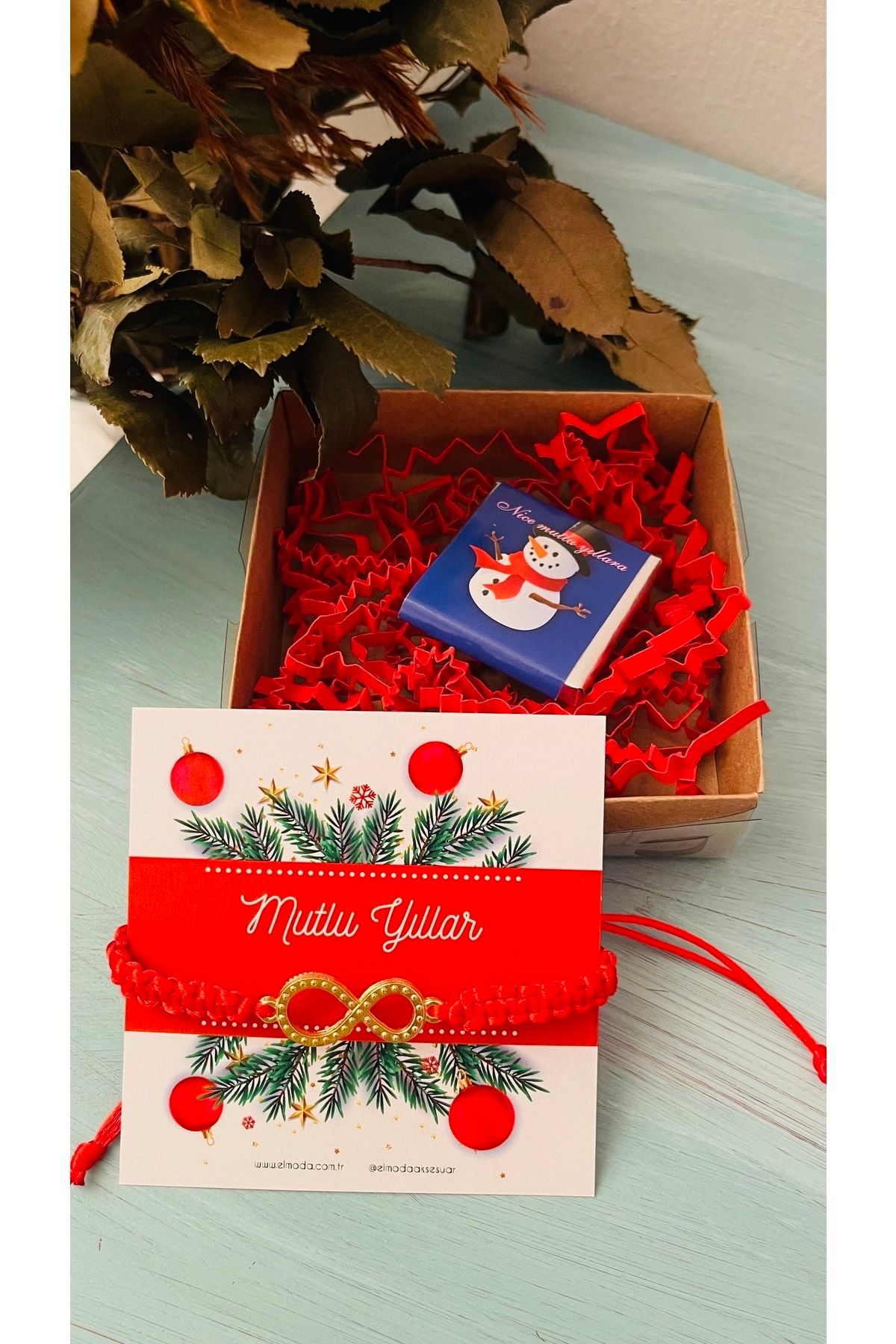 Yılbaşı Hediyesi  Altın Kaplama Sonsuzluk Bilekliği