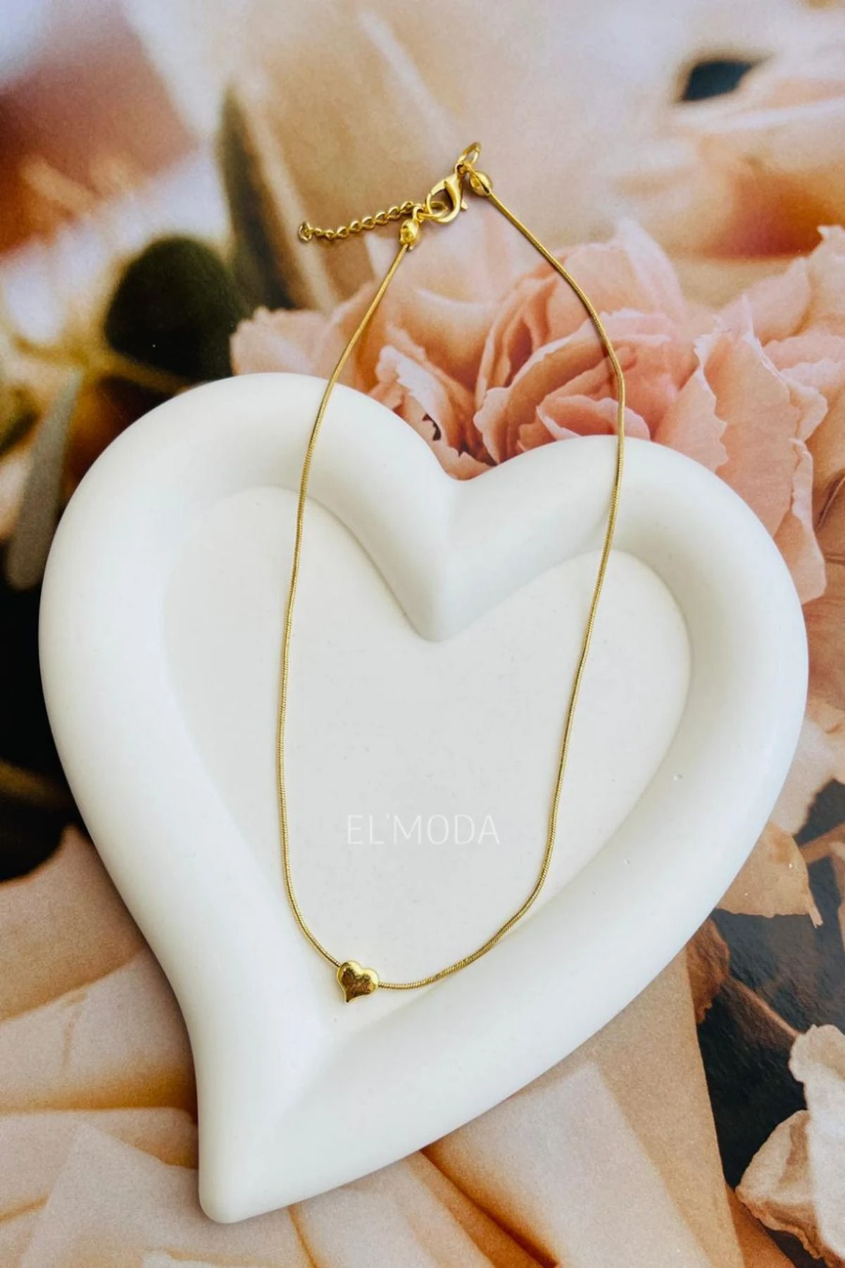 Kalp Dekoratif Takı Tabağı,Sunumluk, Mumluk, Takı Çekim Standı