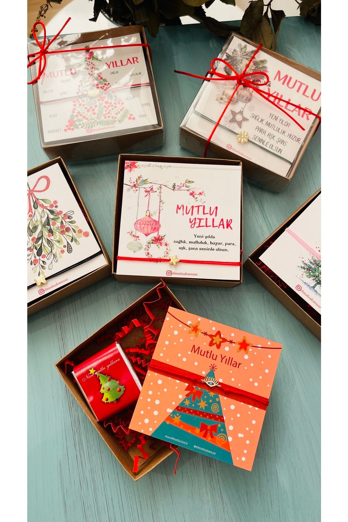 Yılbaşı Hediyesi - Şans Bilekliği Hediye Kutusu