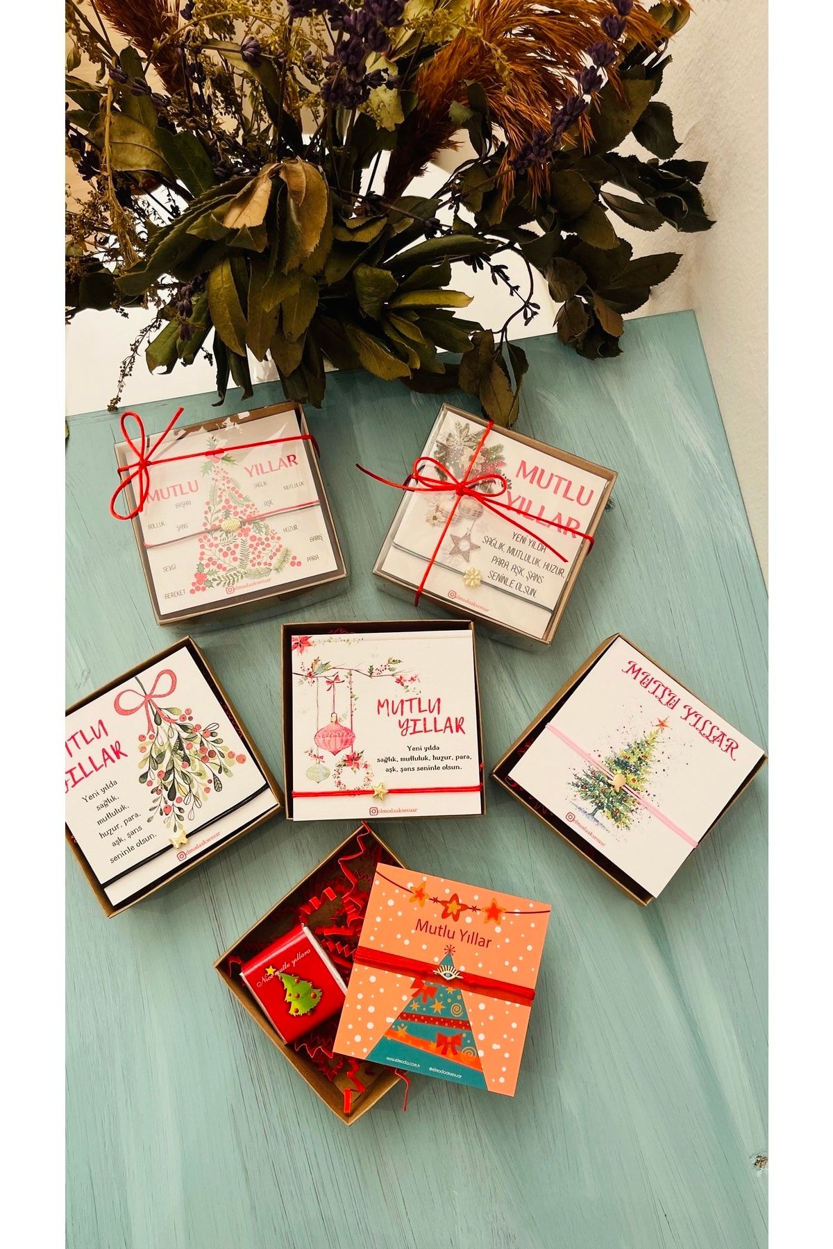 Yılbaşı Hediyesi - Şans Bilekliği Hediye Kutusu