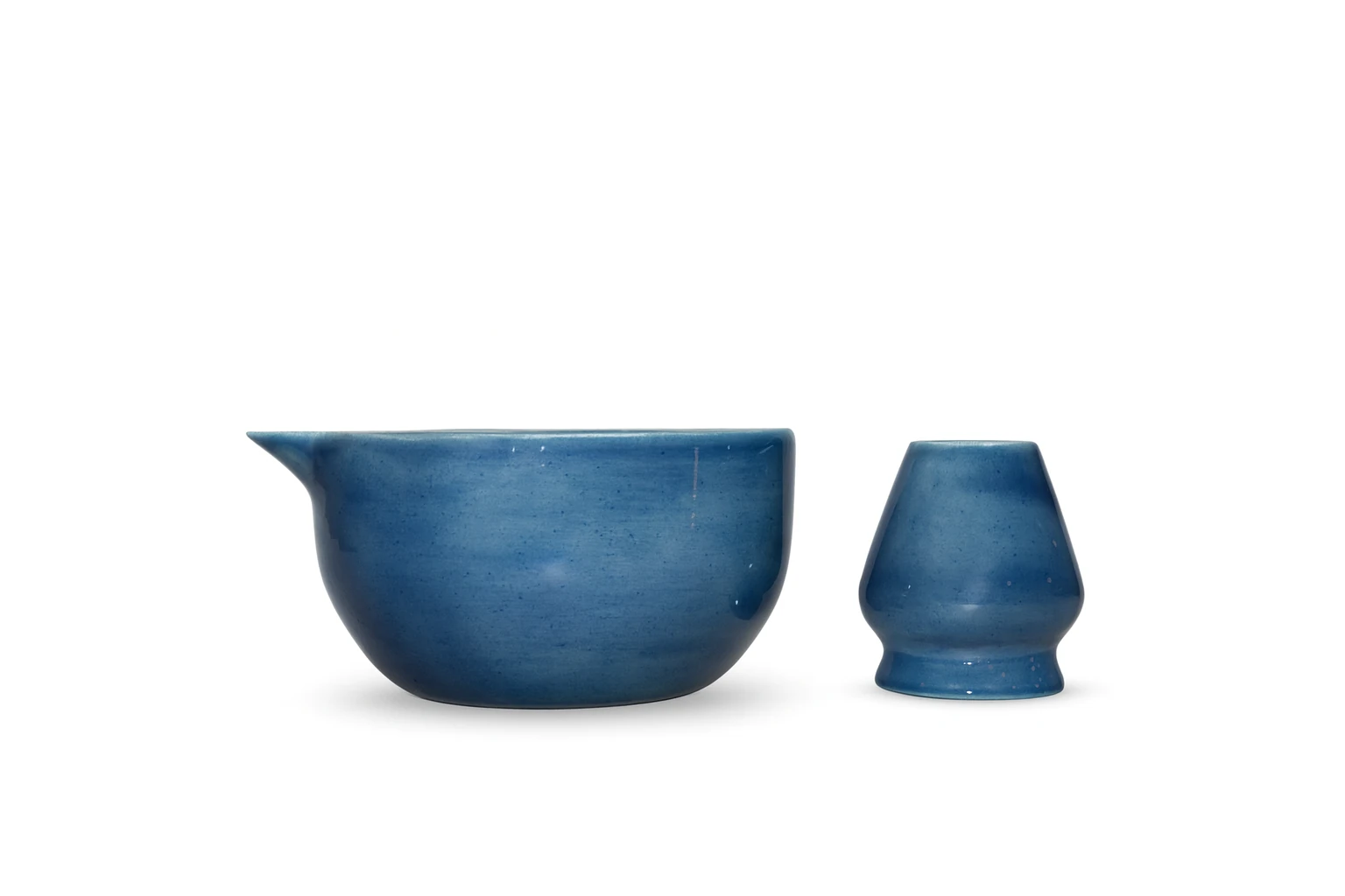 Matcha Kasesi & Whisk Tutucu - Mavi