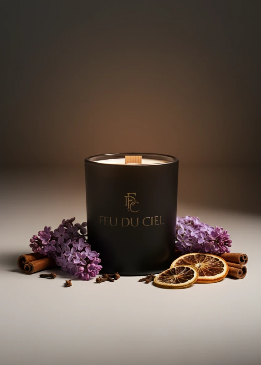 Nature Fairy Signature Chimney Bergamot Leylak Sandal Ağacı Kokulu Mum 150 gr