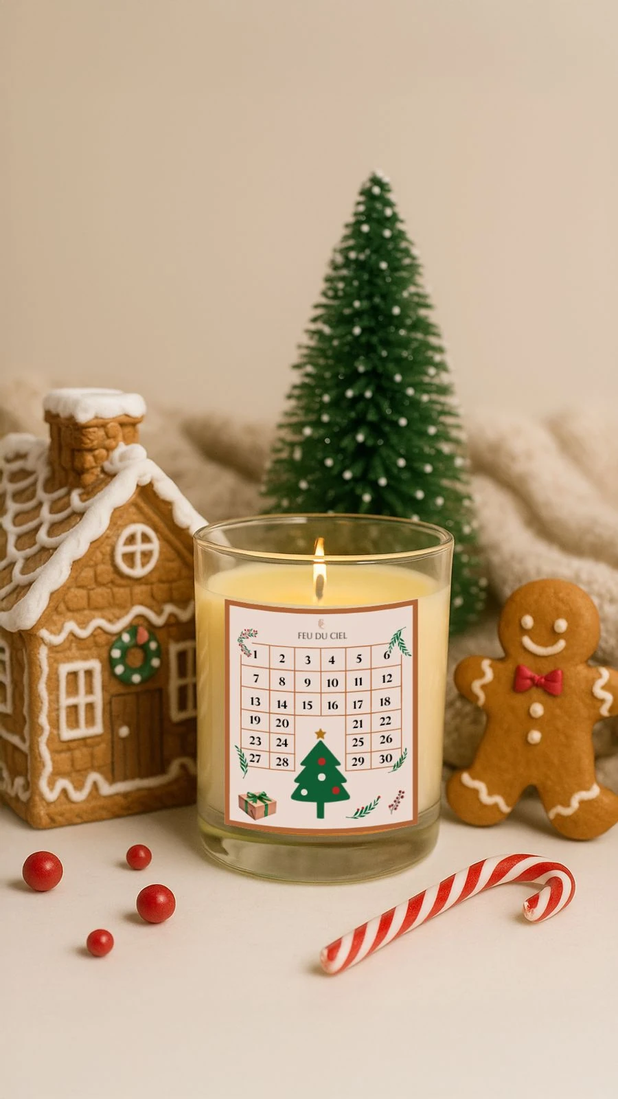 Advent Calendar Gingerbread Zencefil Kokulu Mum