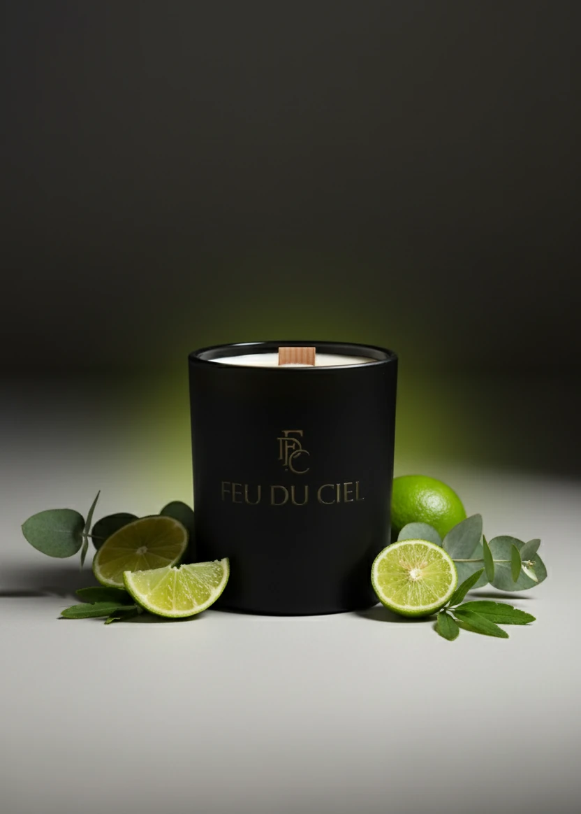 Floral & Fresh Signature Lime & Patchouli Limon ve Paçuli Kokulu Mum 150 gr