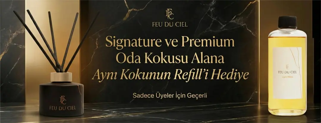 Güzel kokularla kendinizi yenileyin. FEU DU CIEL'e hemen üye olun, Ocak ayı boyunca geçerli kampanyadan yararlanın.