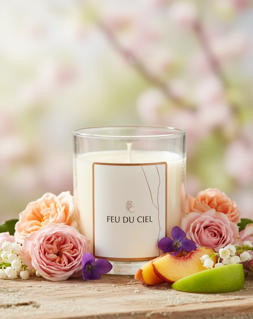 Enlightenment Pure Super Bloom Gül Kokulu Mum 150 gr