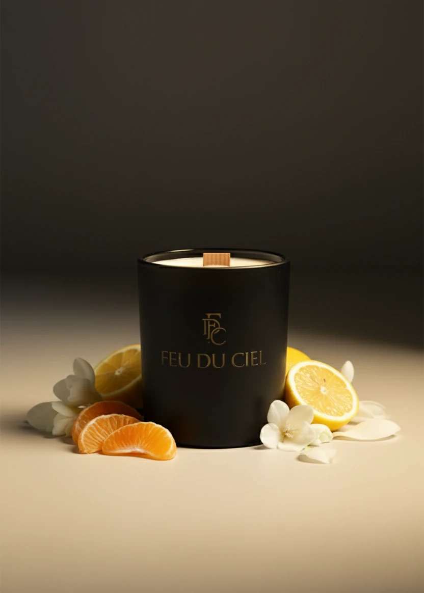 Floral & Fresh Signature Freesia Blossom Mandalina Portakal Limon Kokulu Mum 150 gr