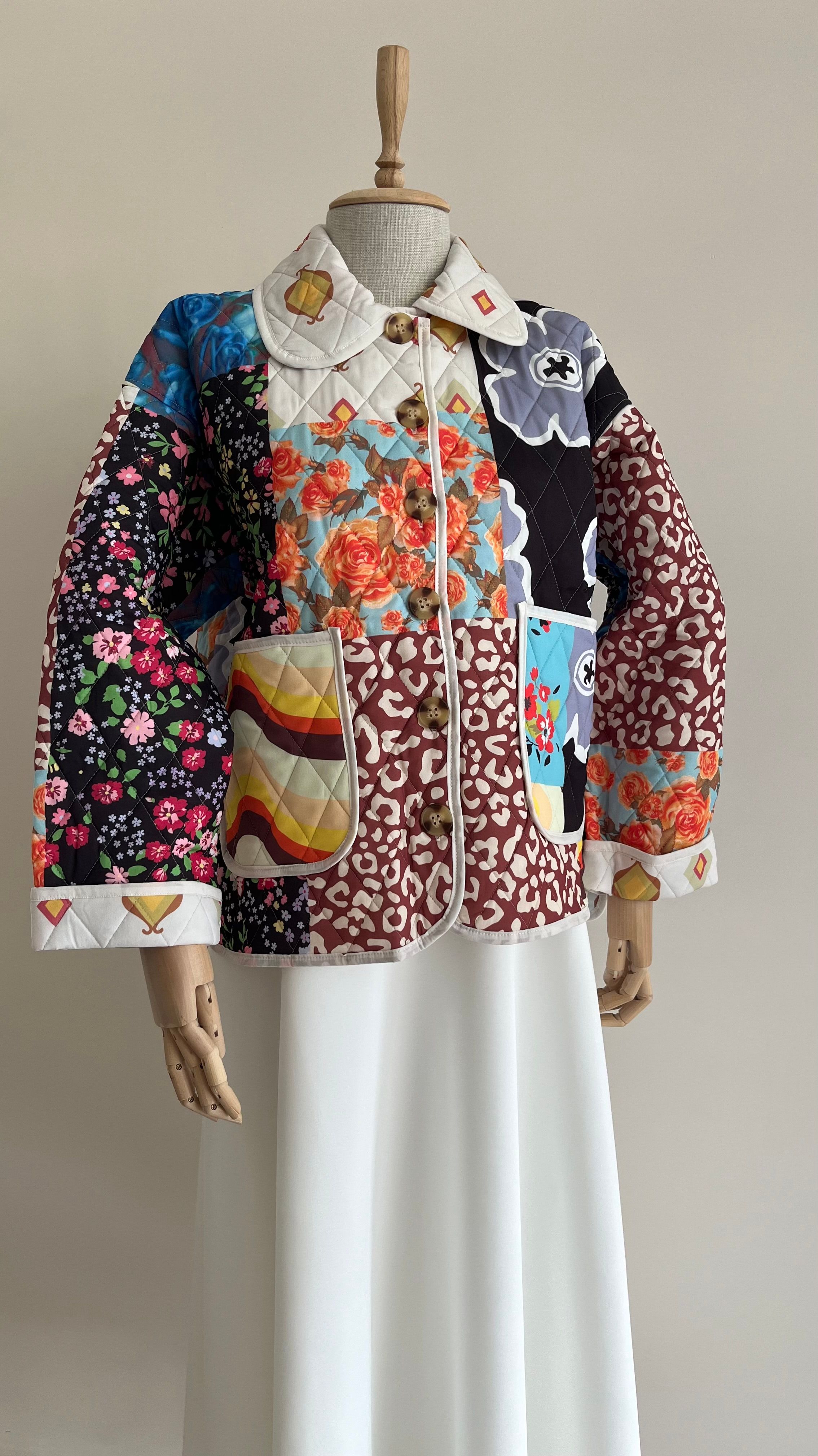 Patchwork Etnik Ceket