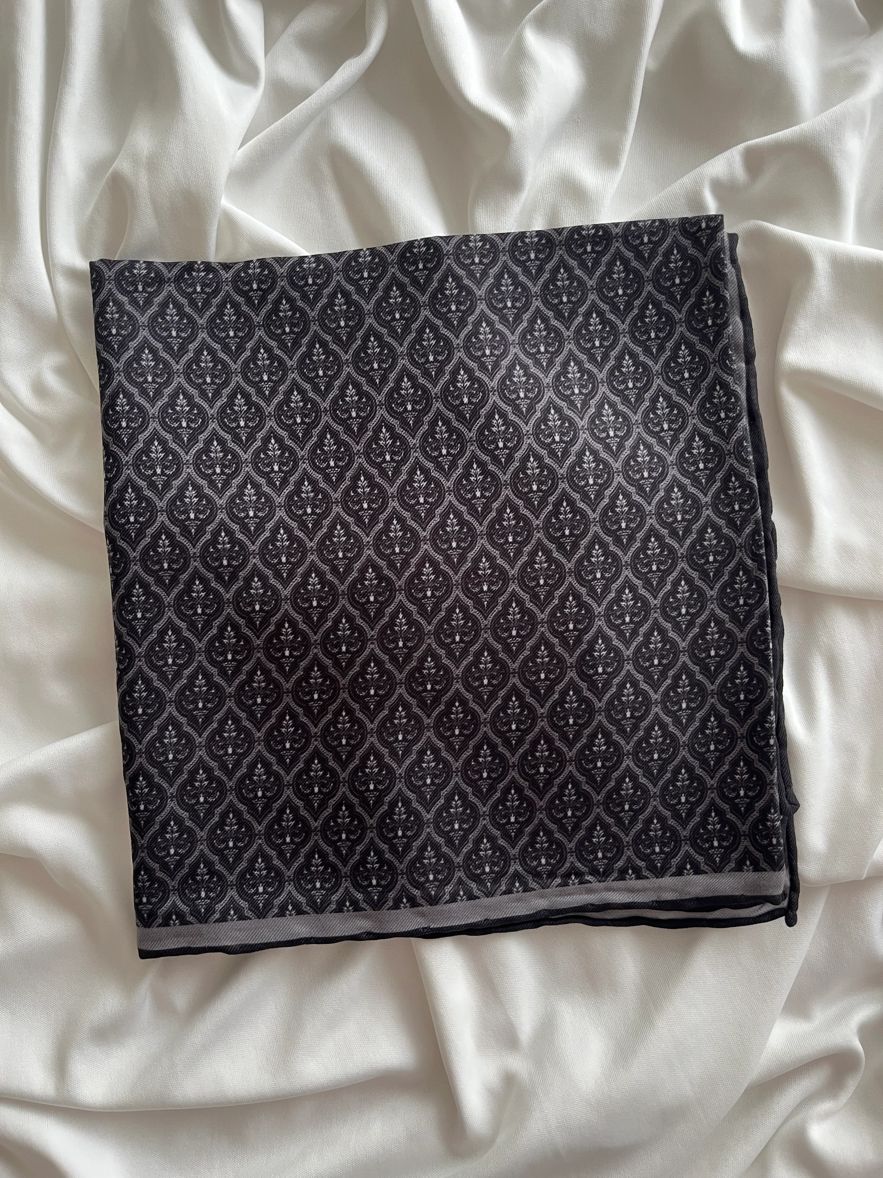 Etnik Minik Desenli Soft Eşarp