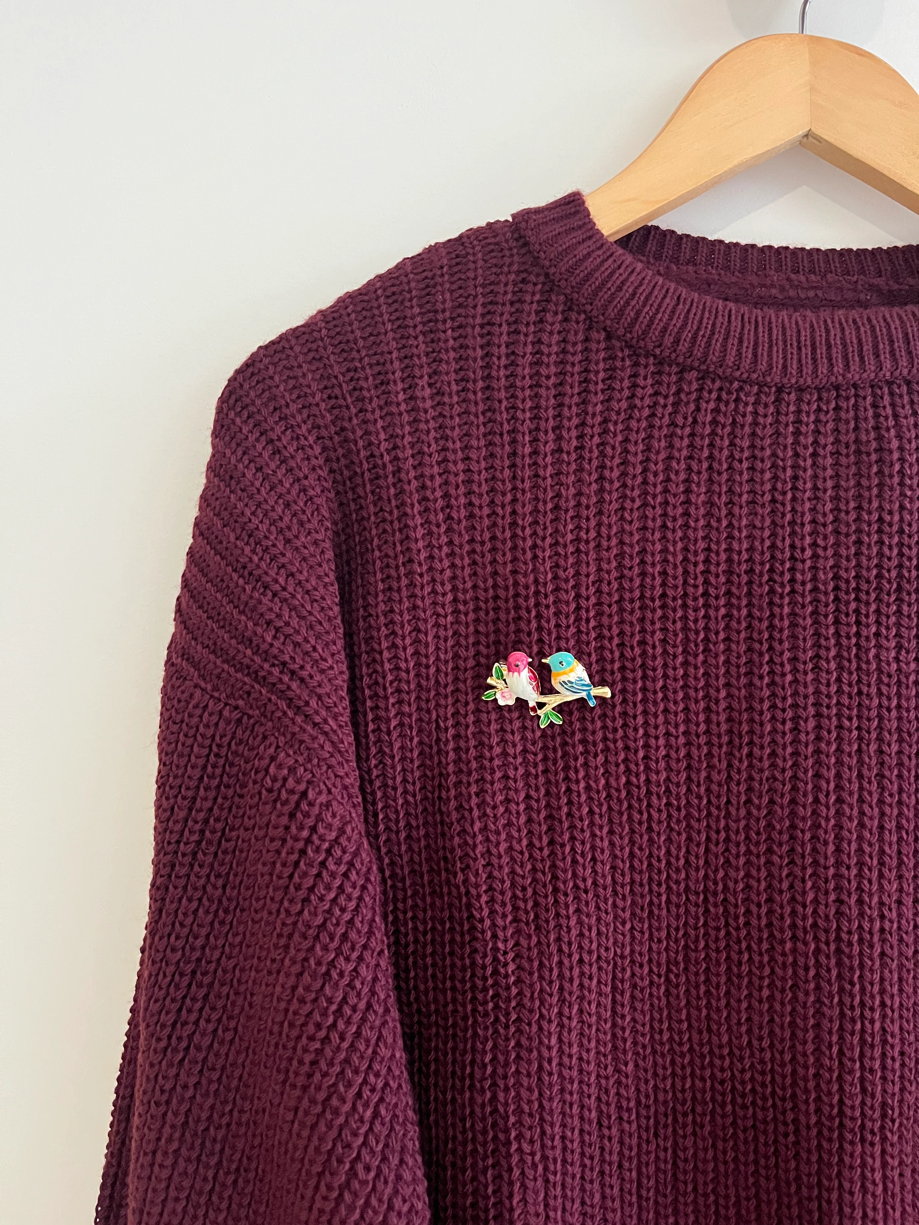 Geniş Kollu Triko Kazak