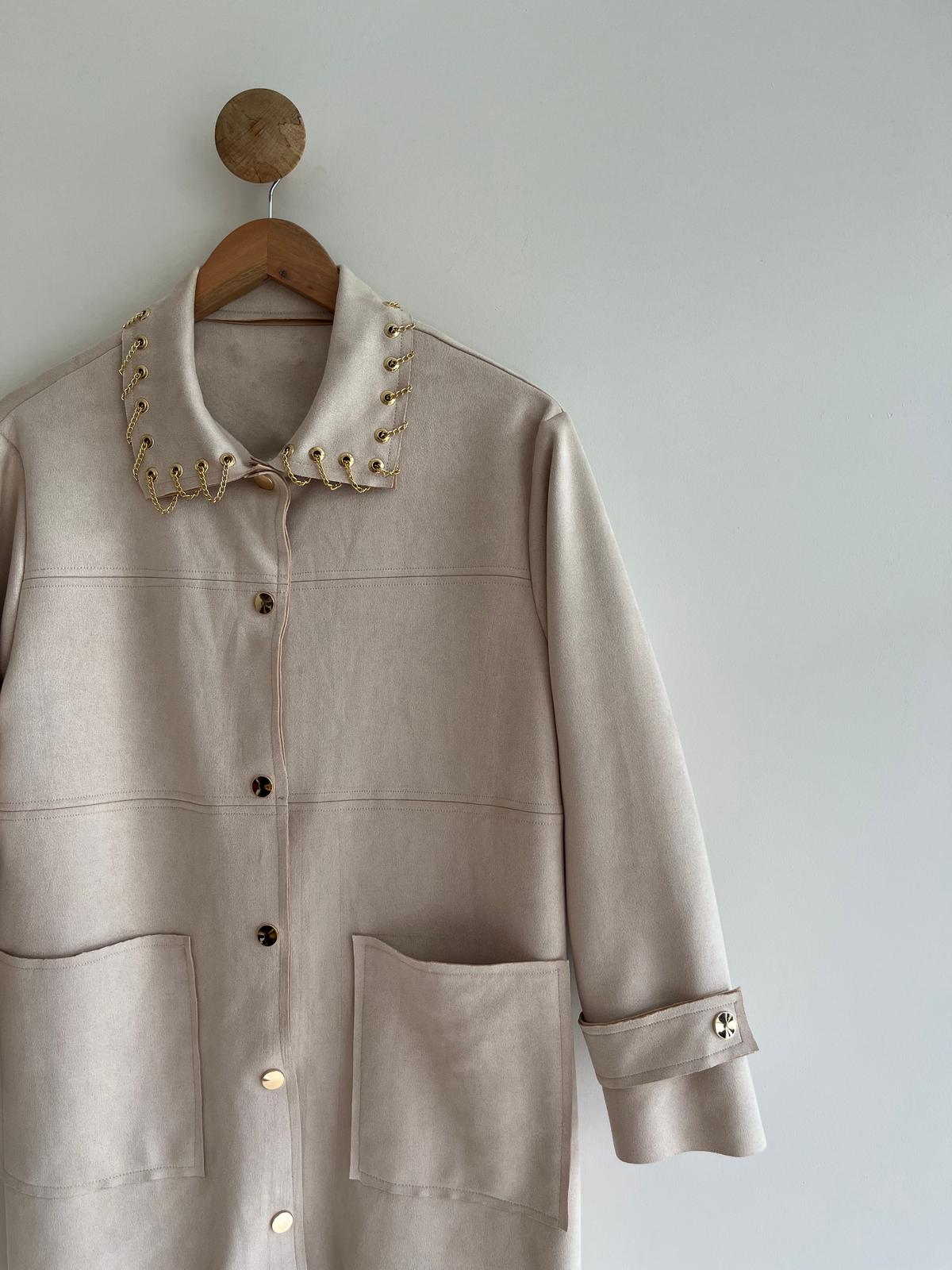 Suede Jacket Cap