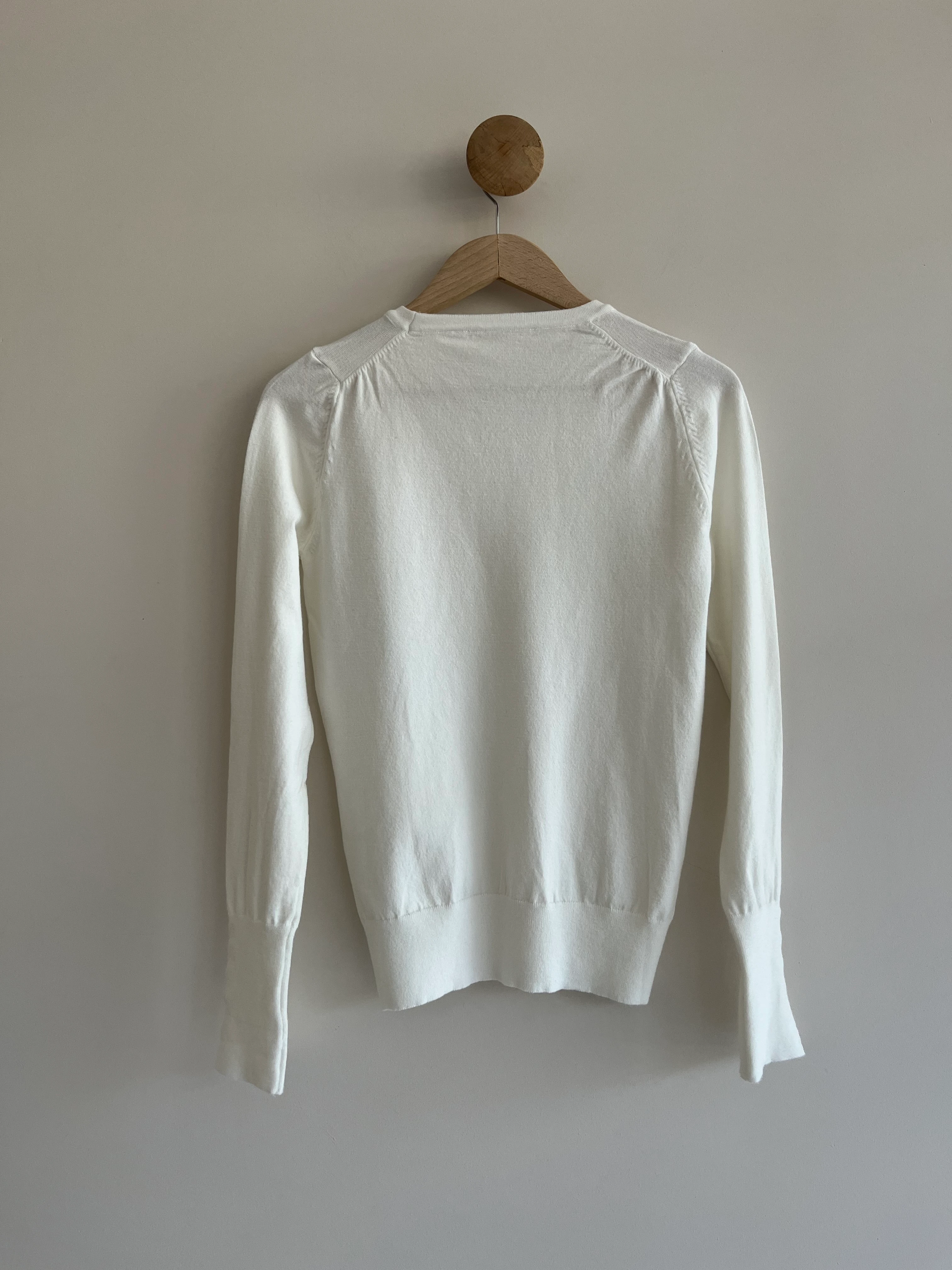 Kolları Yırtmaç Detaylı İnce Triko Bluz