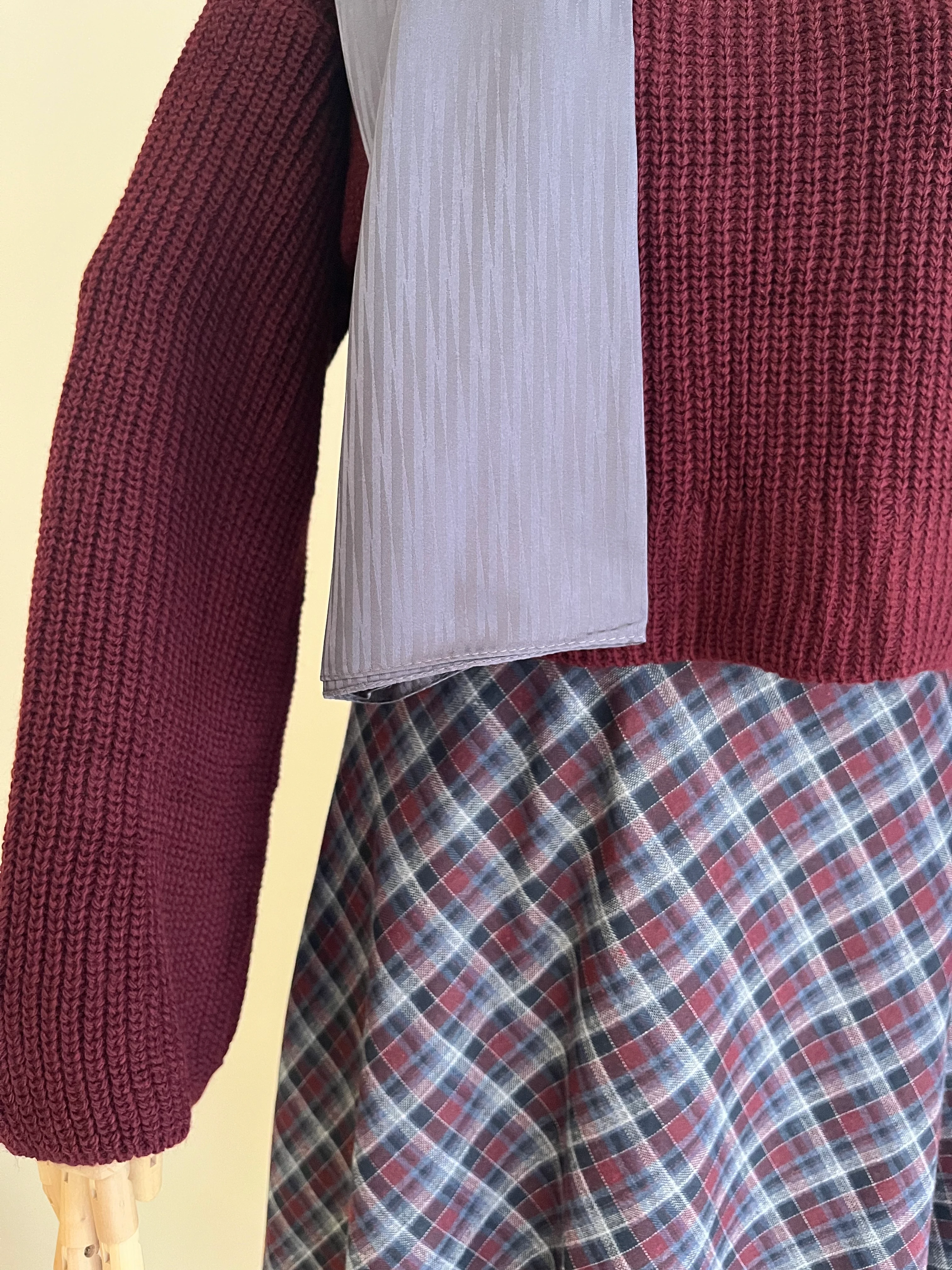 Geniş Kollu Triko Kazak