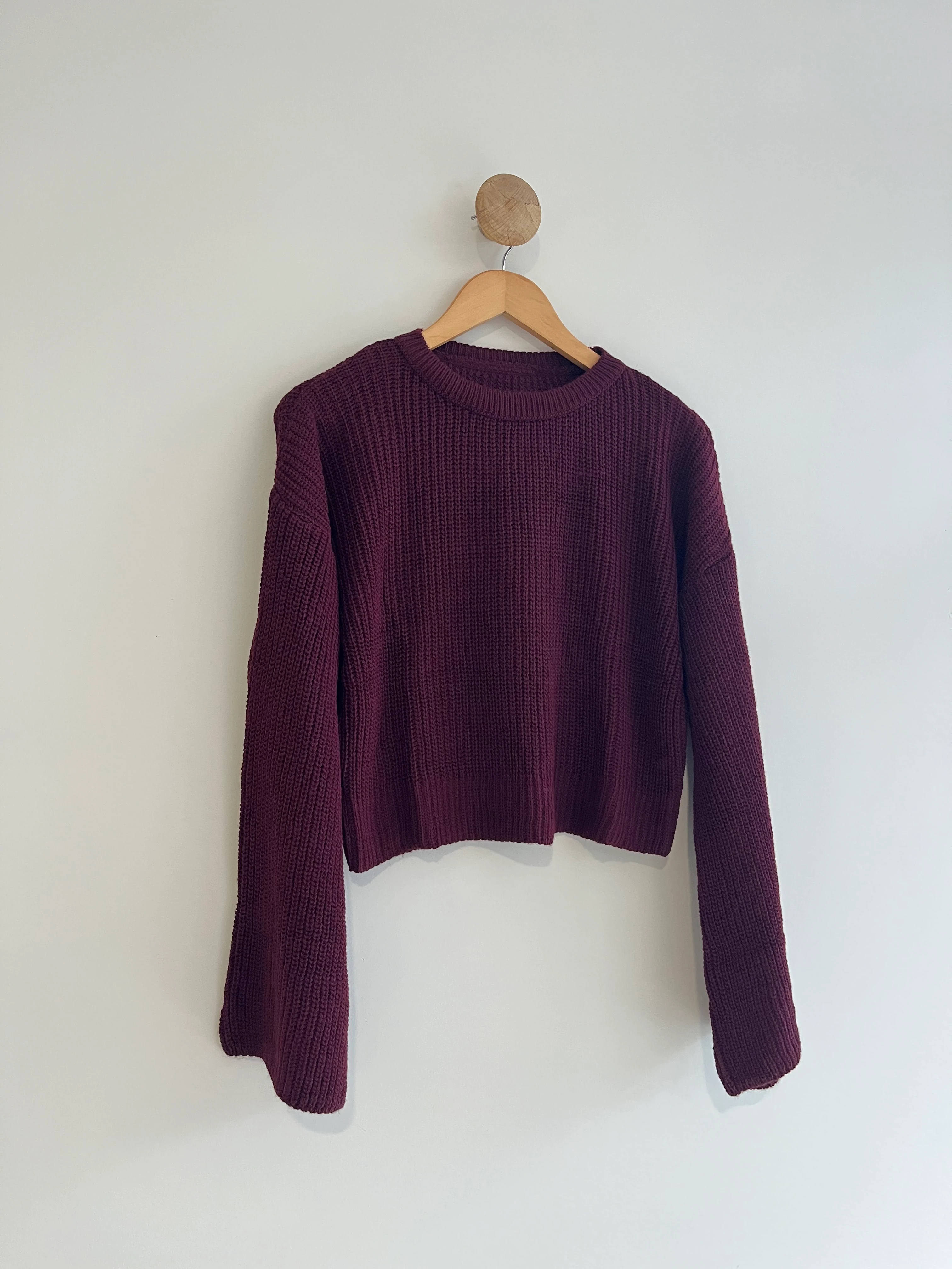 Geniş Kollu Triko Kazak