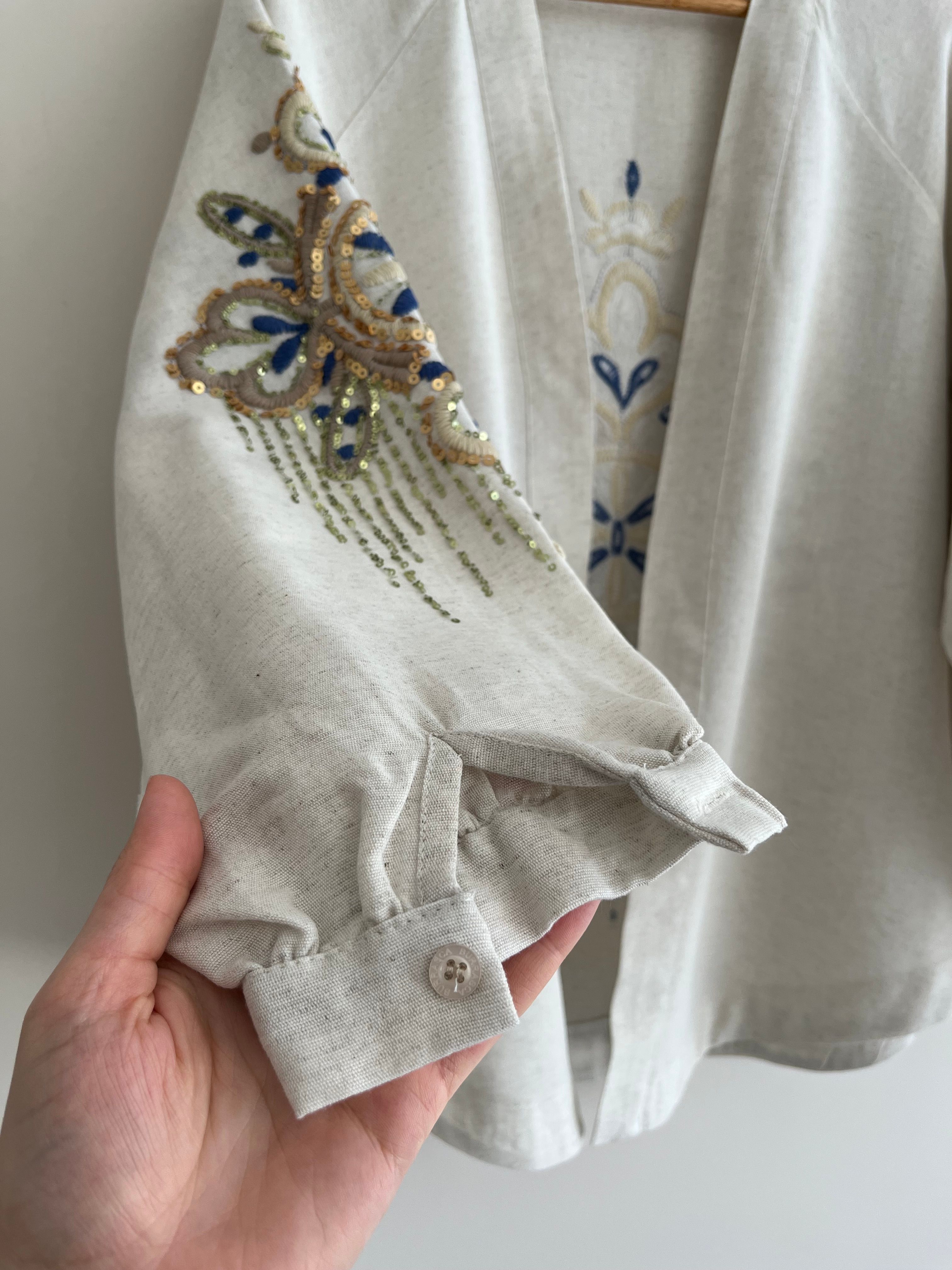 Nakışlı Kimono