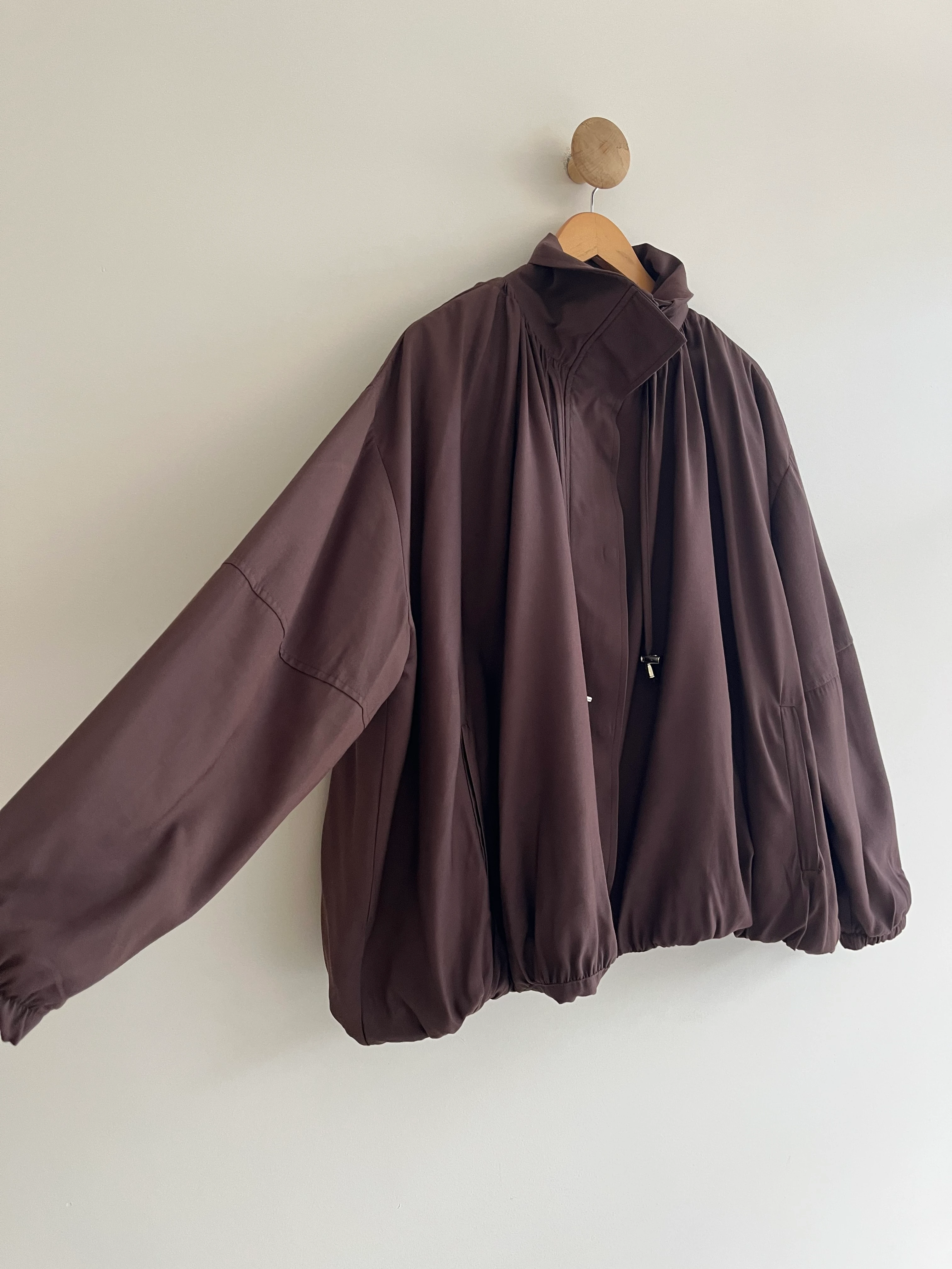 Oversize Bomber Astarlı Ceket