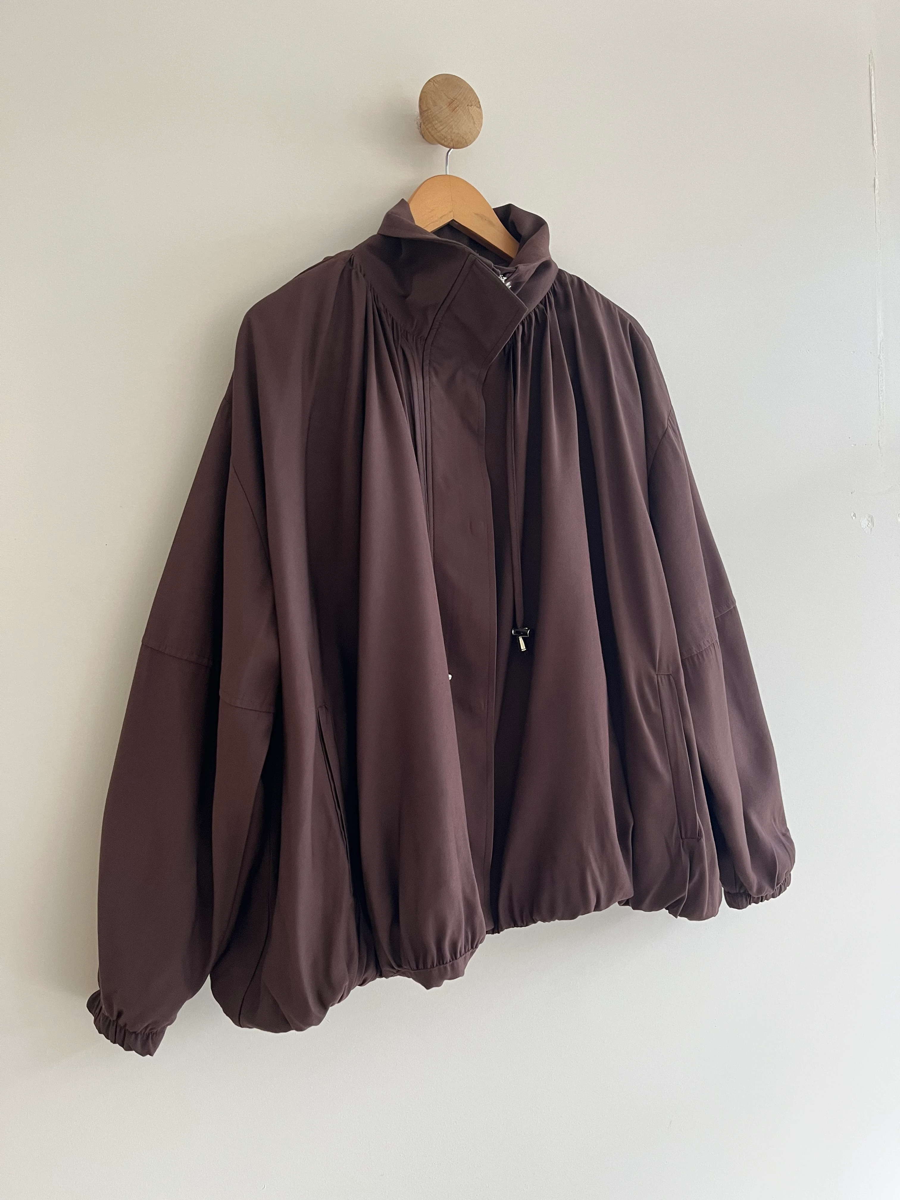 Oversize Bomber Astarlı Ceket