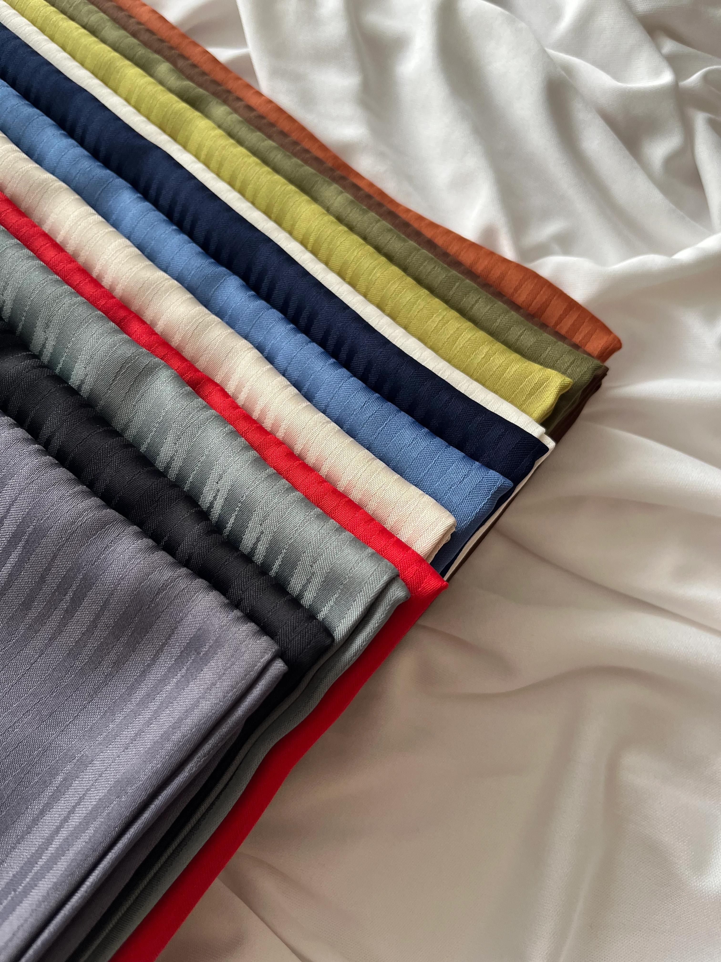 Jakarlı Pamuklu Şal