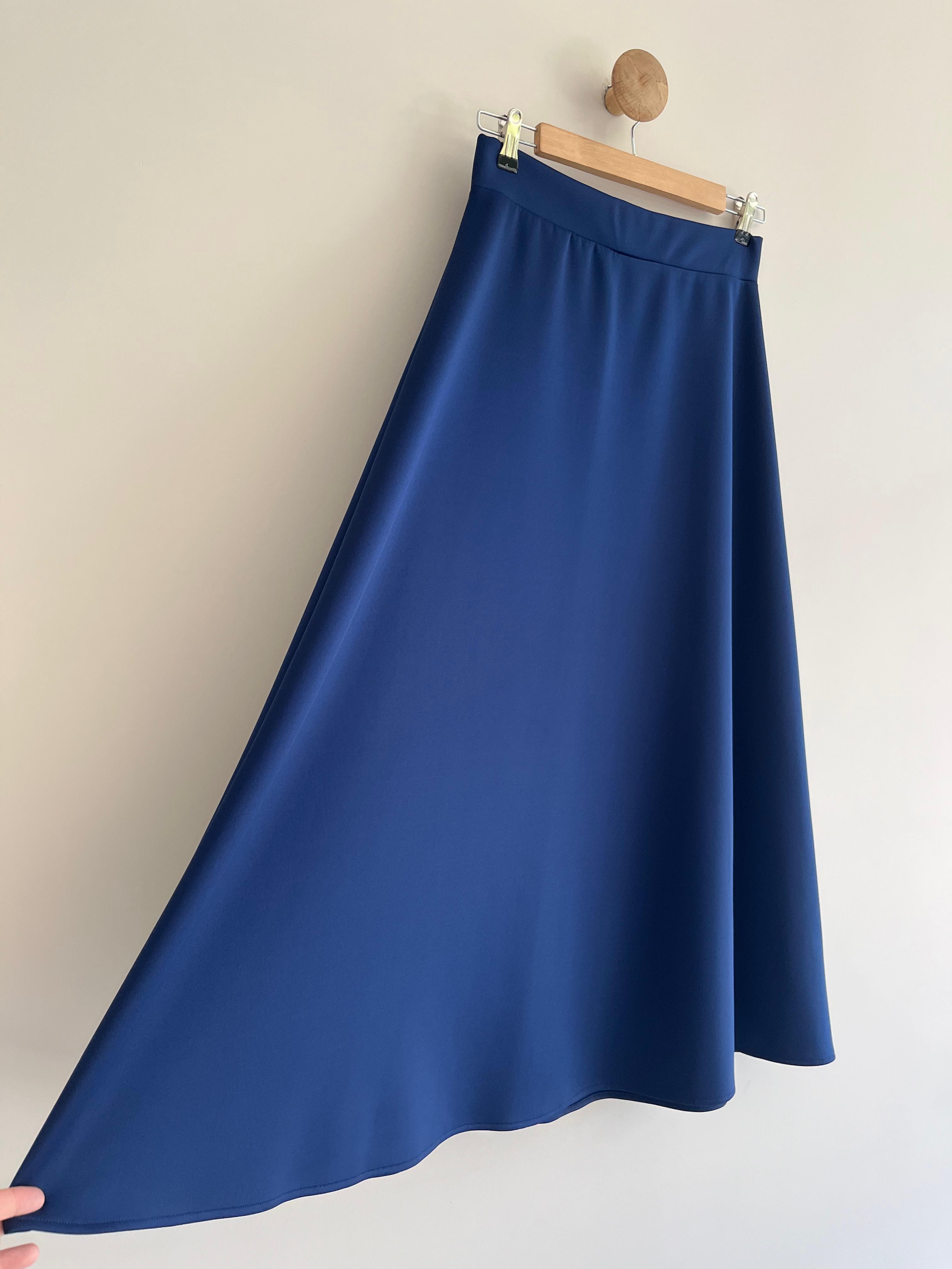 Scuba Flared Skirt 