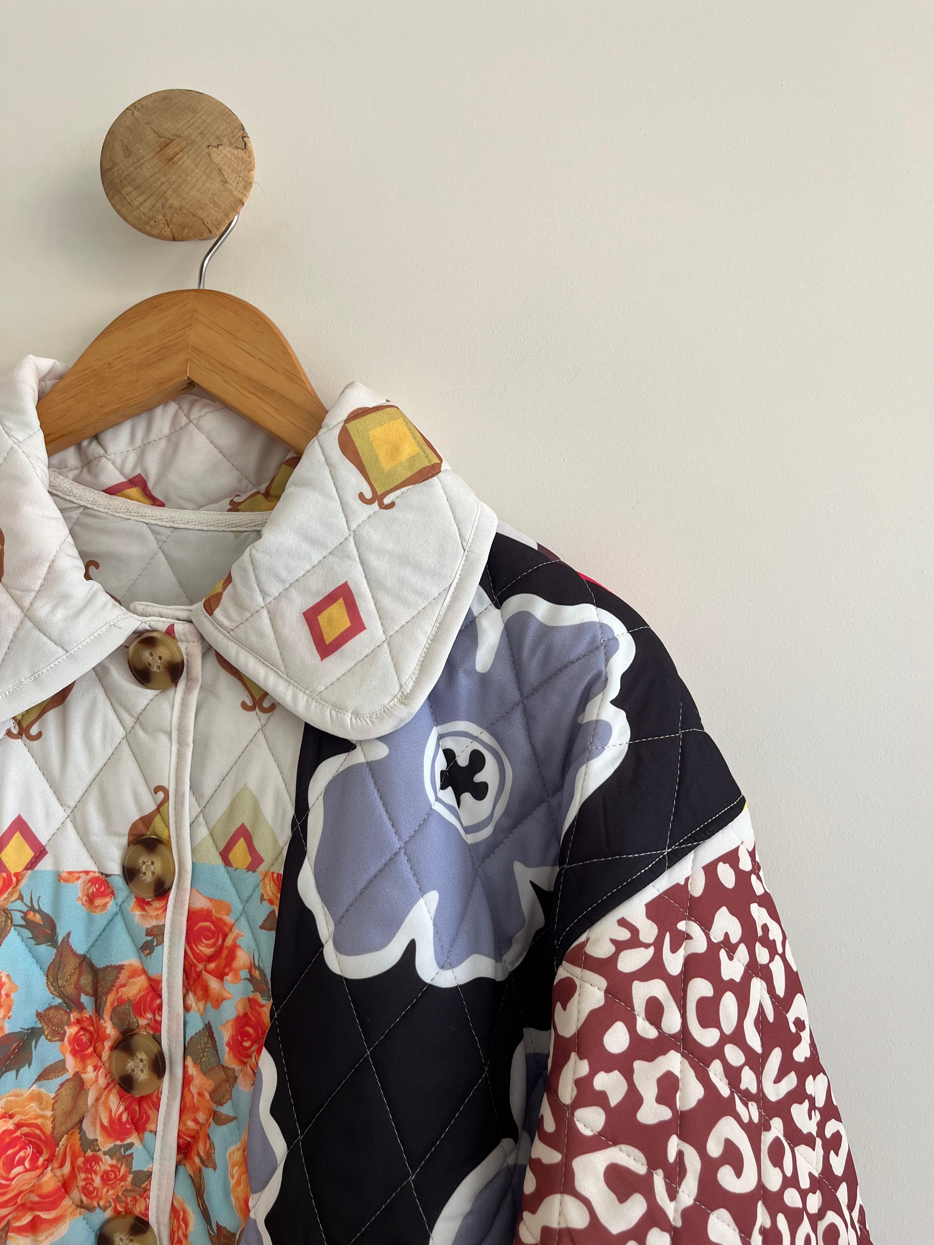 Patchwork Etnik Ceket