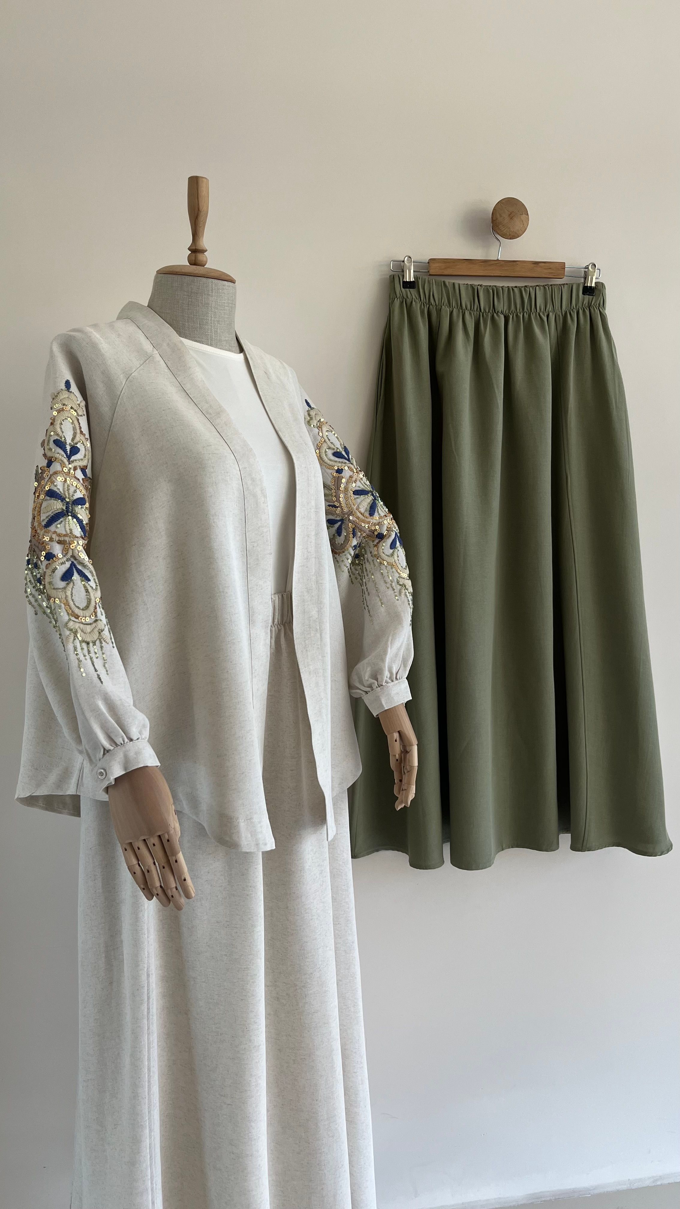 Nakışlı Kimono