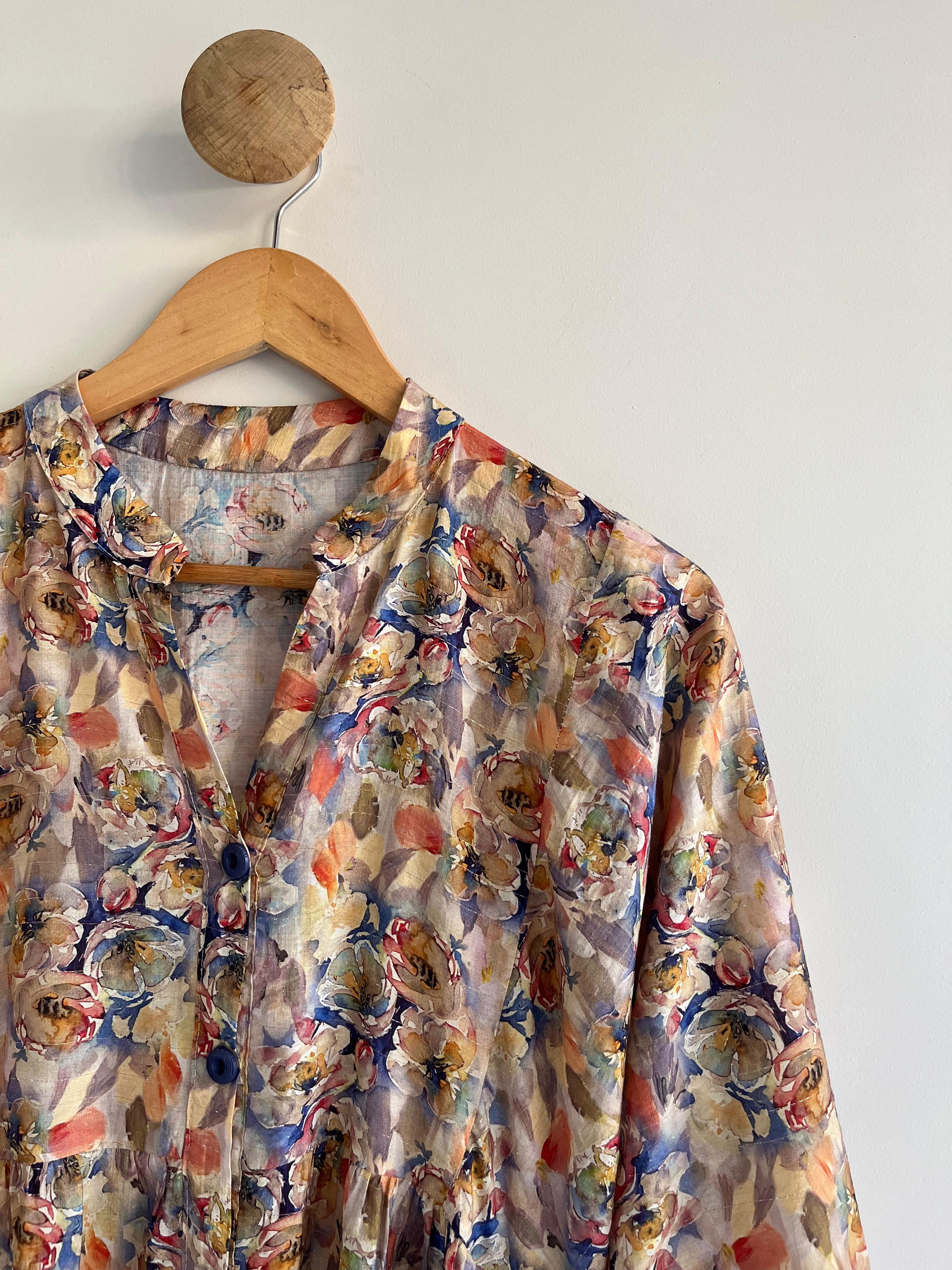 Rose Patterned Dress