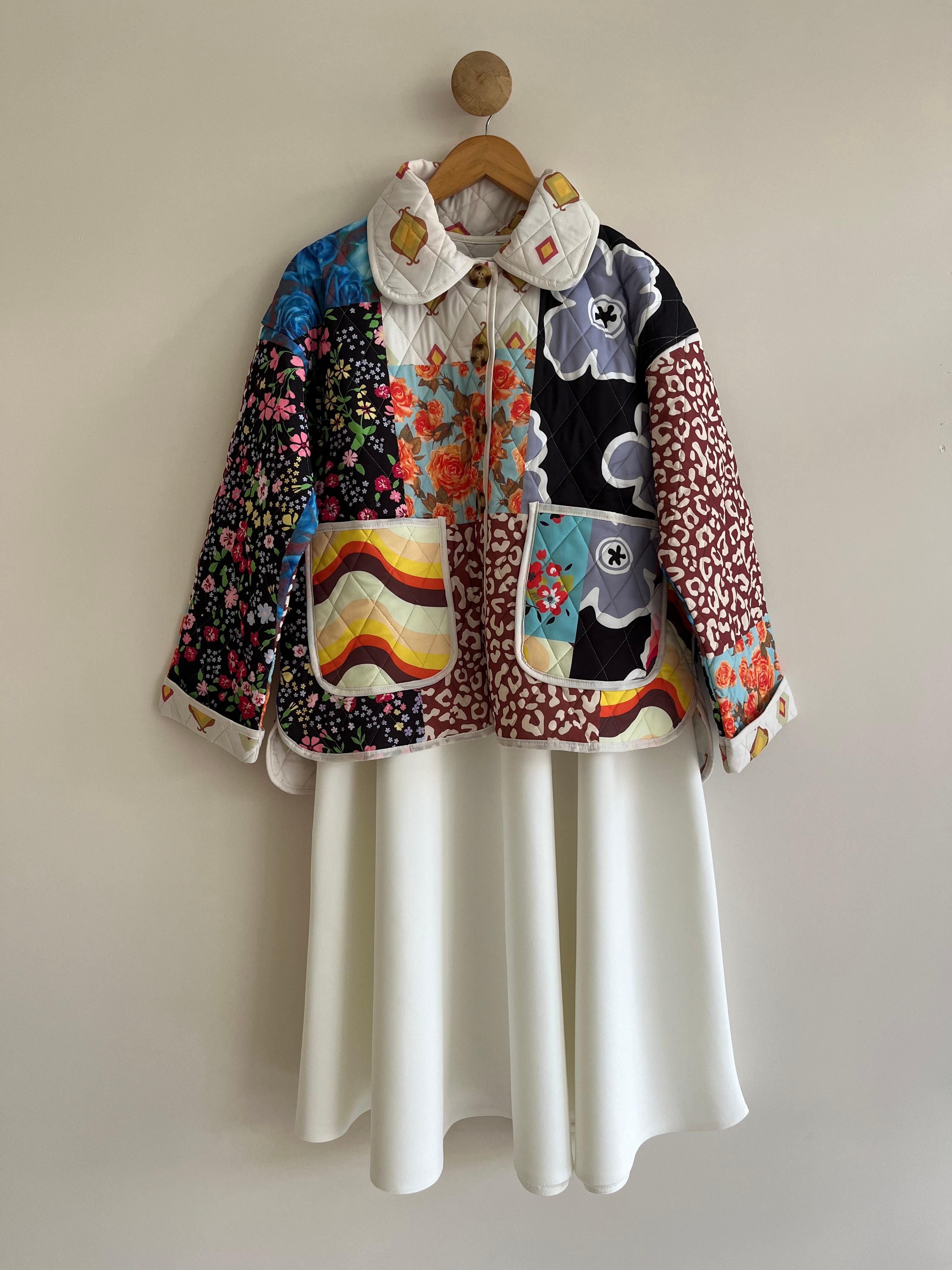 Patchwork Etnik Ceket