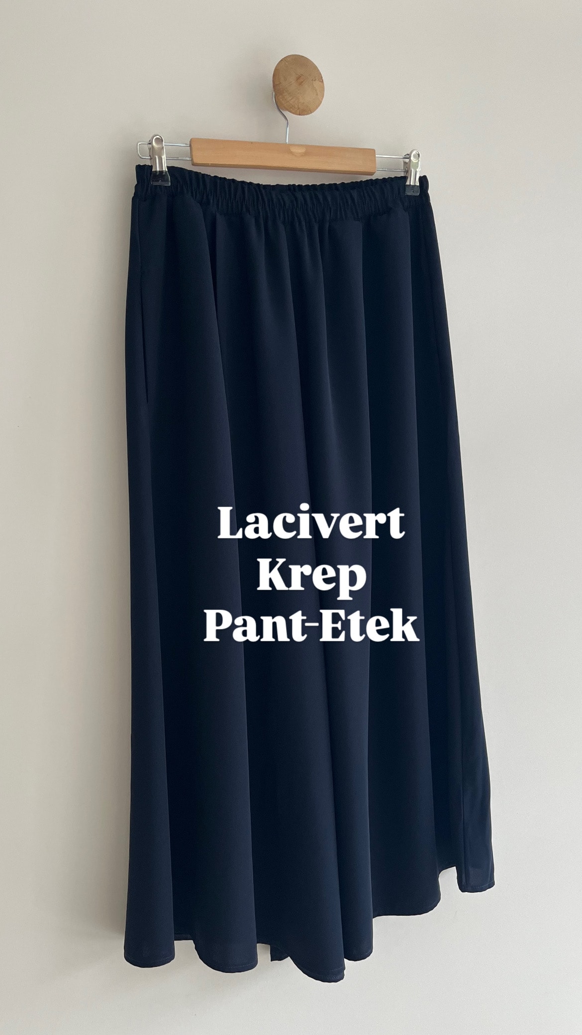 Krep Pantolon-Etek