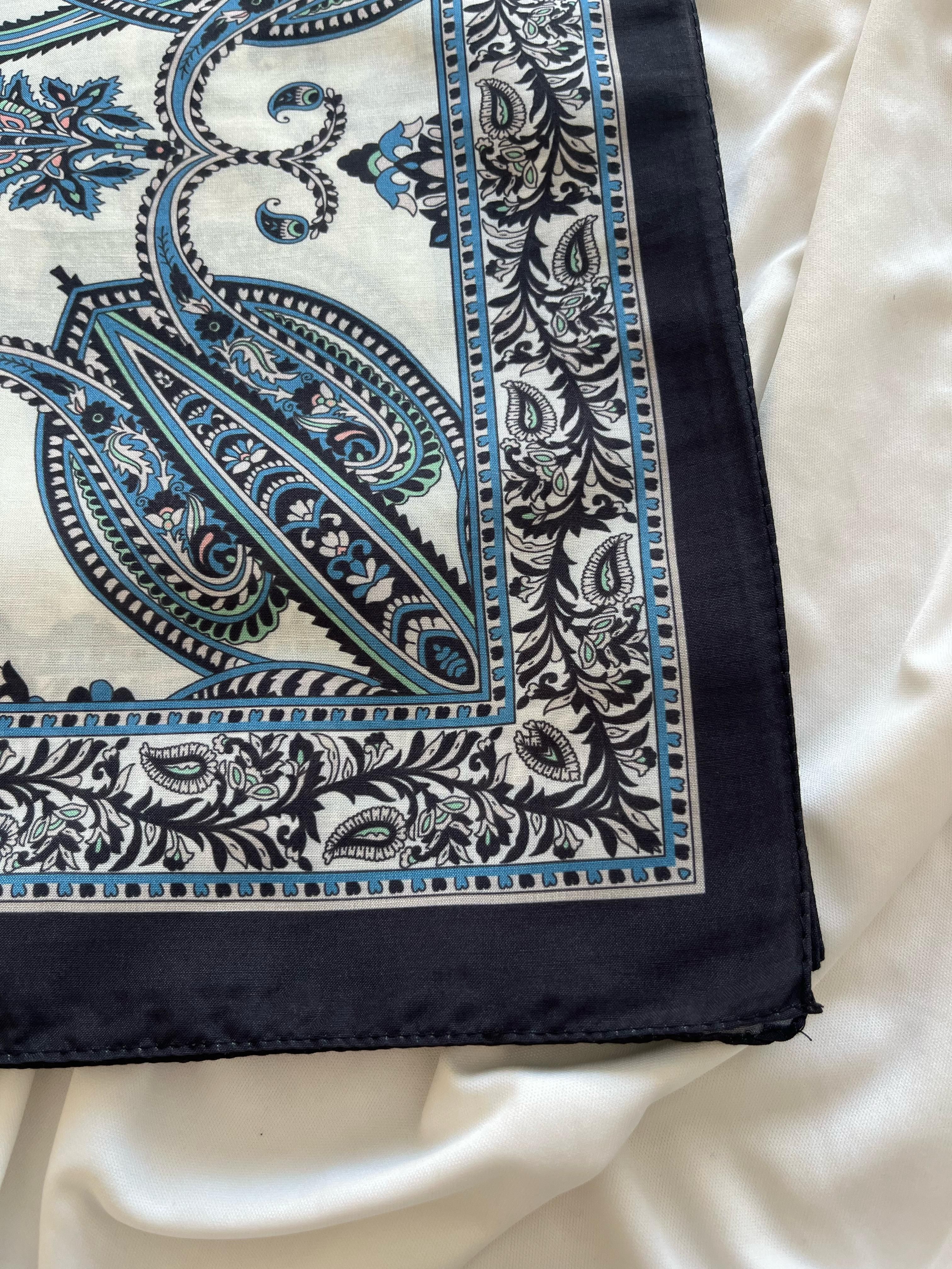Ethnic Patterned Cotton Shawl